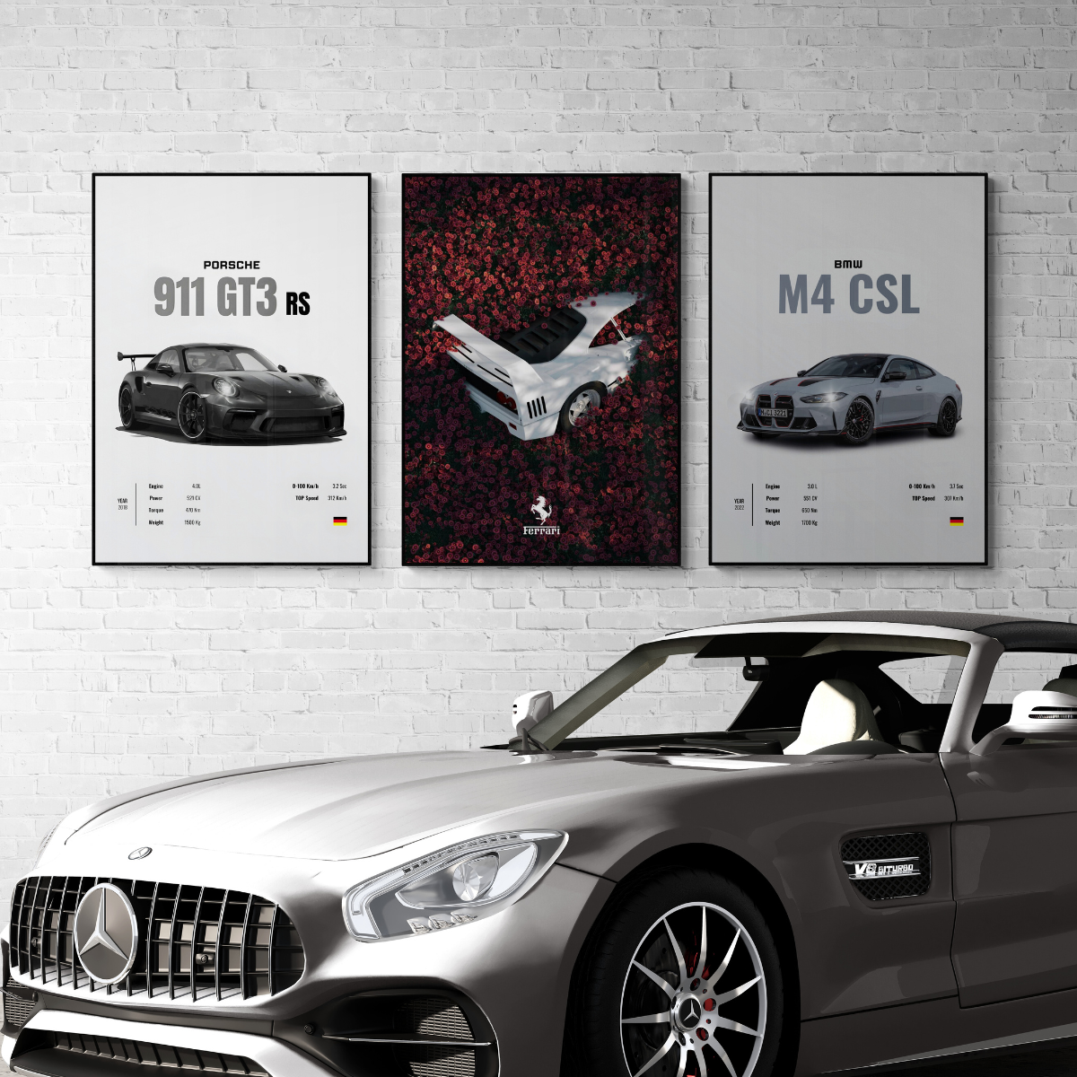 Cars Posters featuring Iconic Automotive Art – Wall Decor by Posters Base
