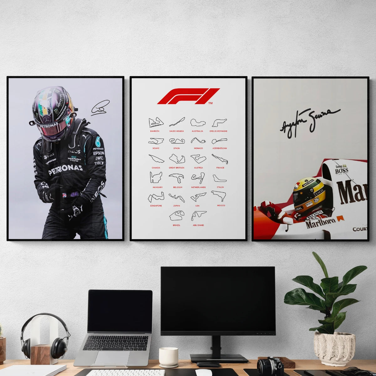 F1 Posters featuring Iconic Formula 1 Art – Wall Decor by Posters Base
