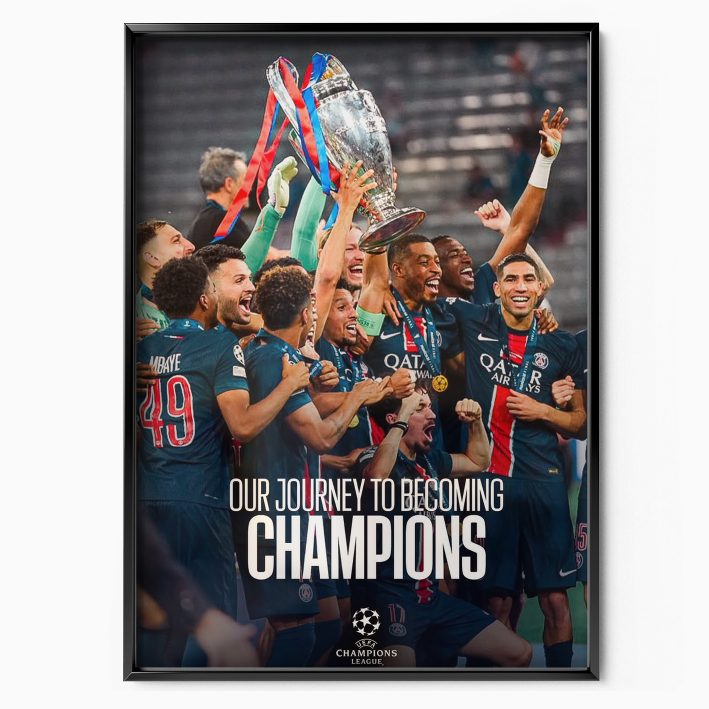 Psg 'one Journey To Becoming Champions' 2025