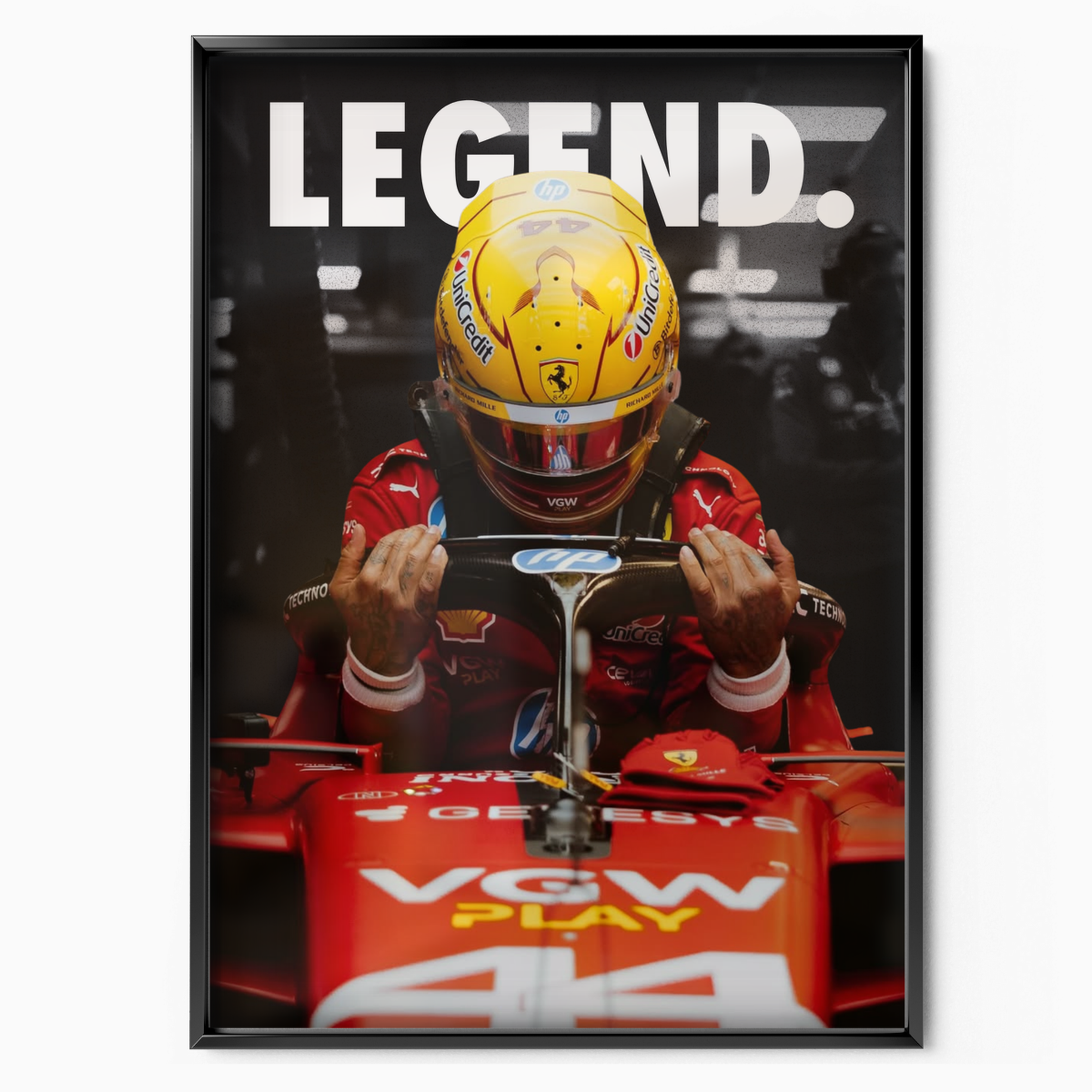 Lewis Hamilton X Ferrari 'legend'