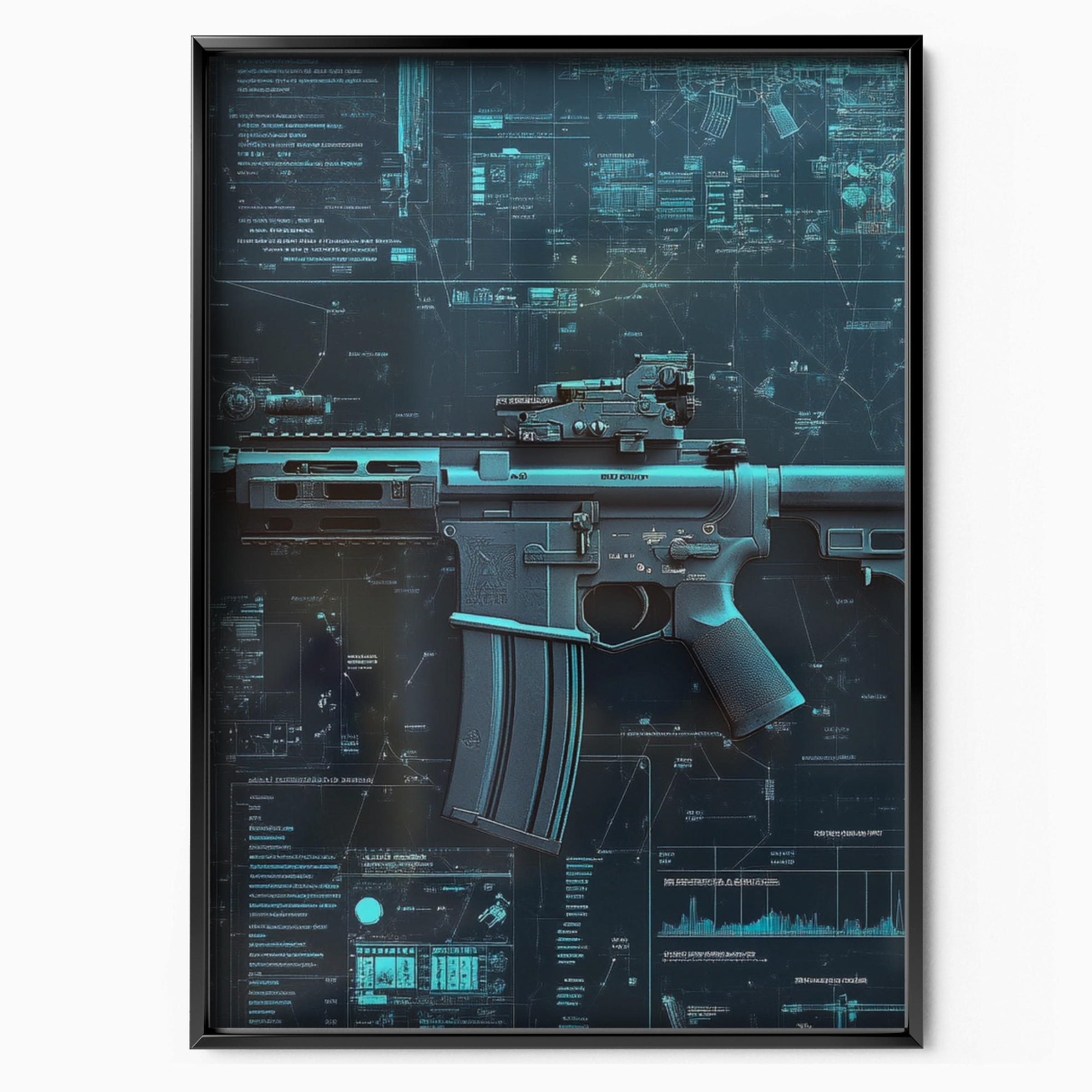 Call Of Duty – Futuristic Rifle Blueprint