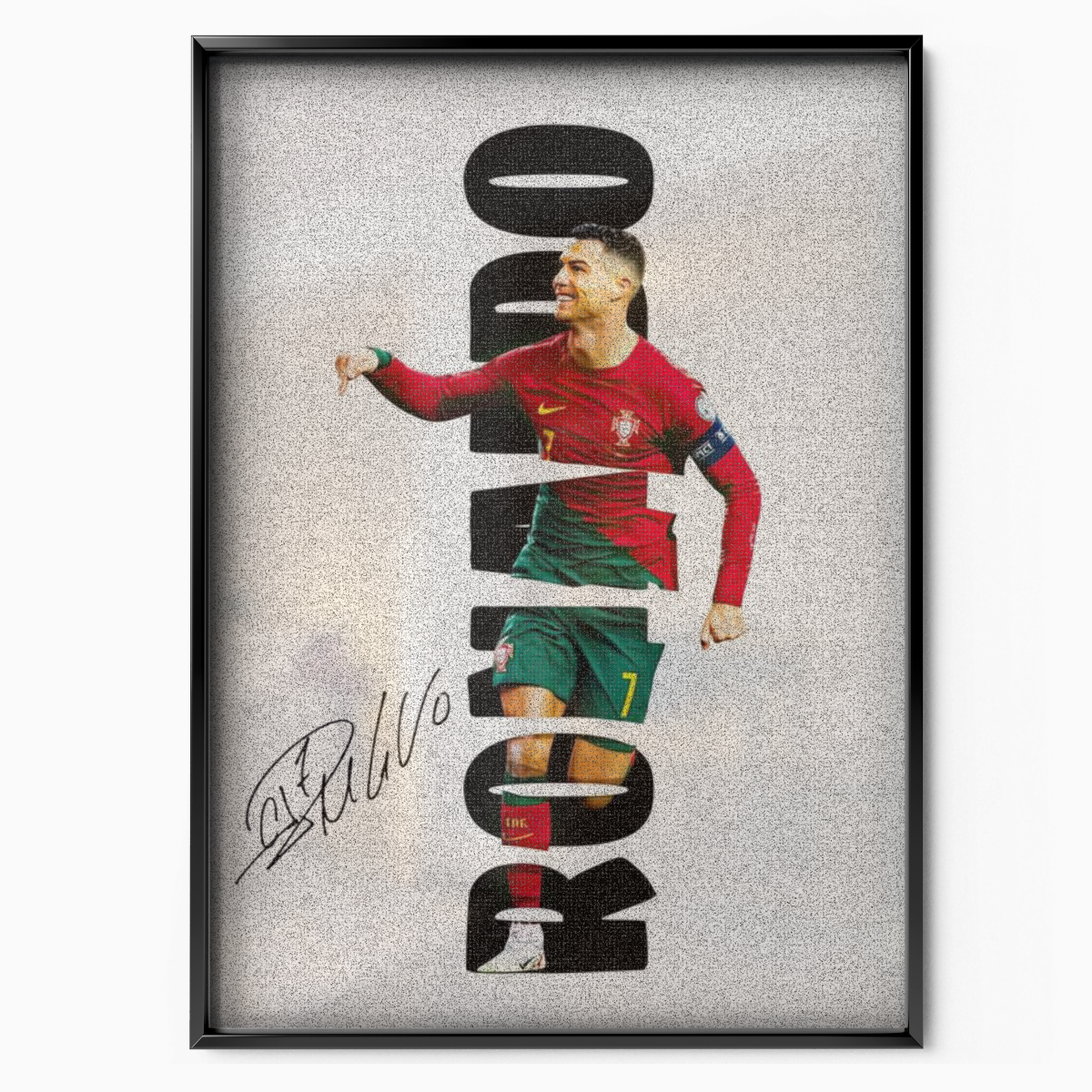 Cristiano Ronaldo - Portugal Number 7 Poster