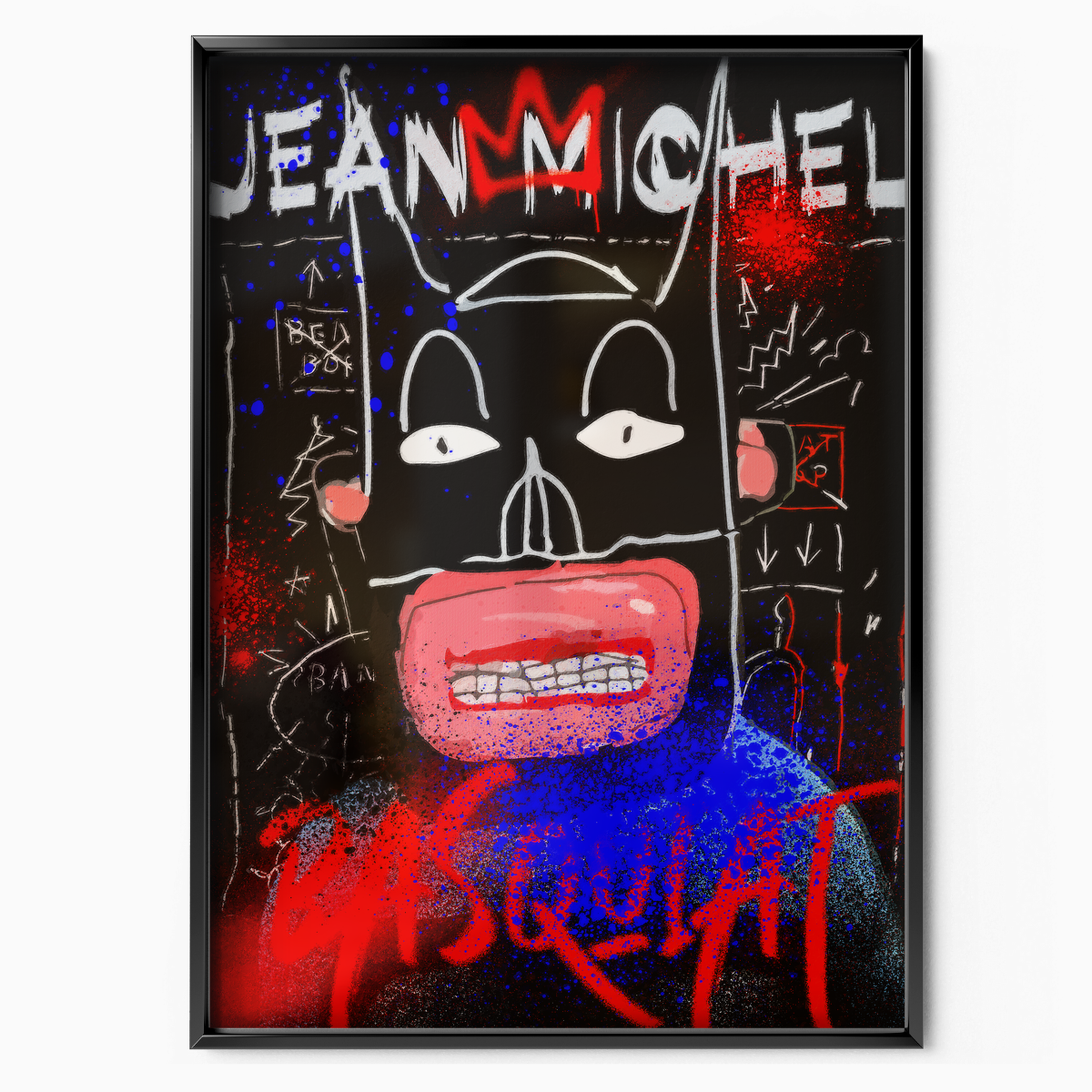 Graffiti Red Face