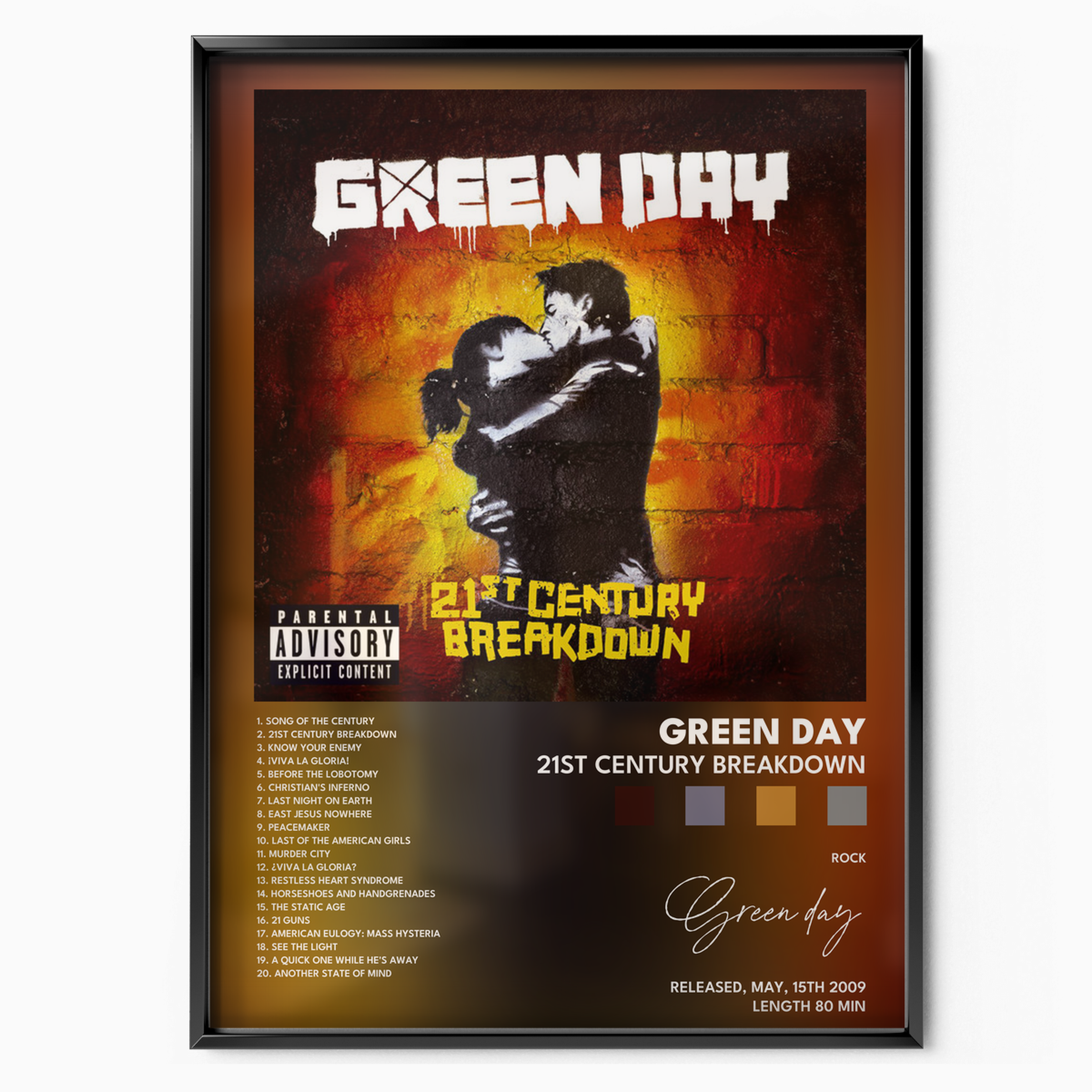 green day 21st Century Breakdown poster