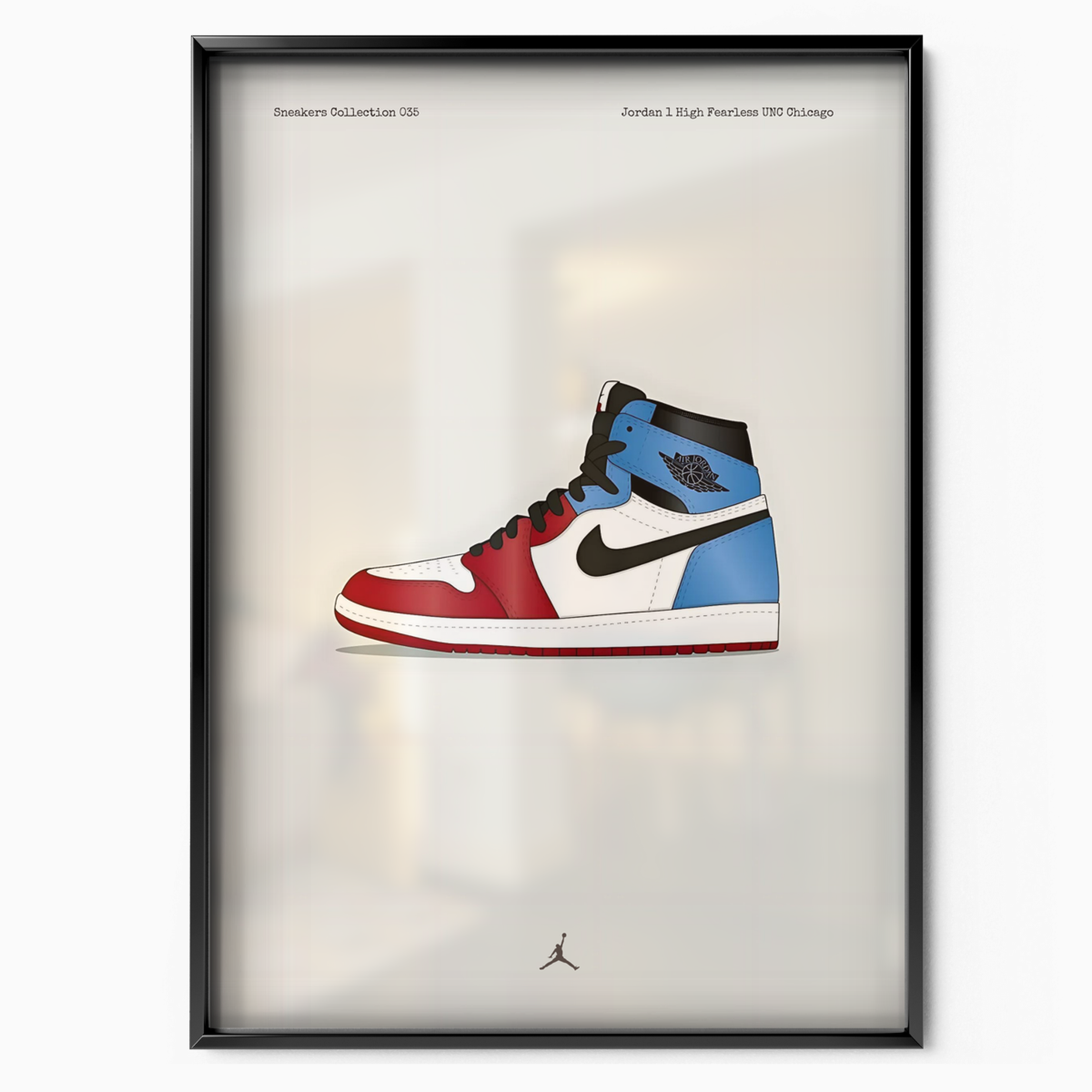 Jordan 1 High Fearless UNC Chicago