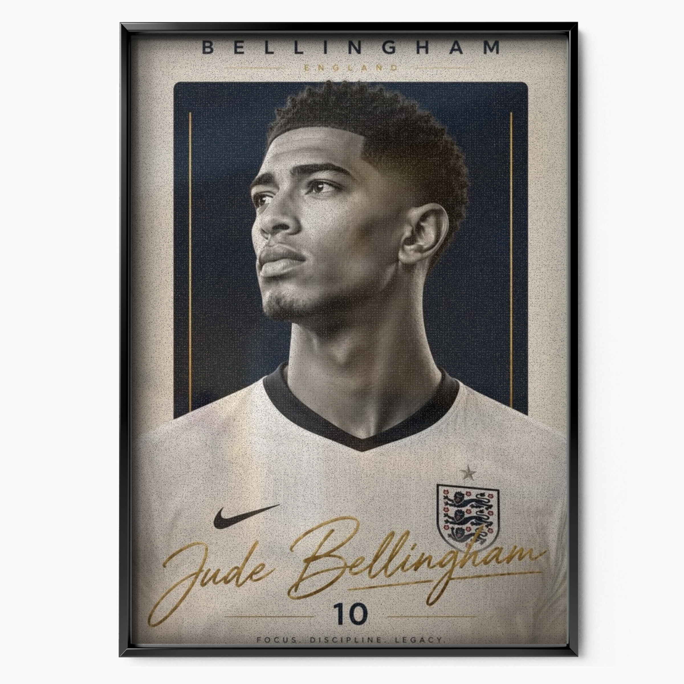 Jude Bellingham - Focus Discipline Legacy Poster