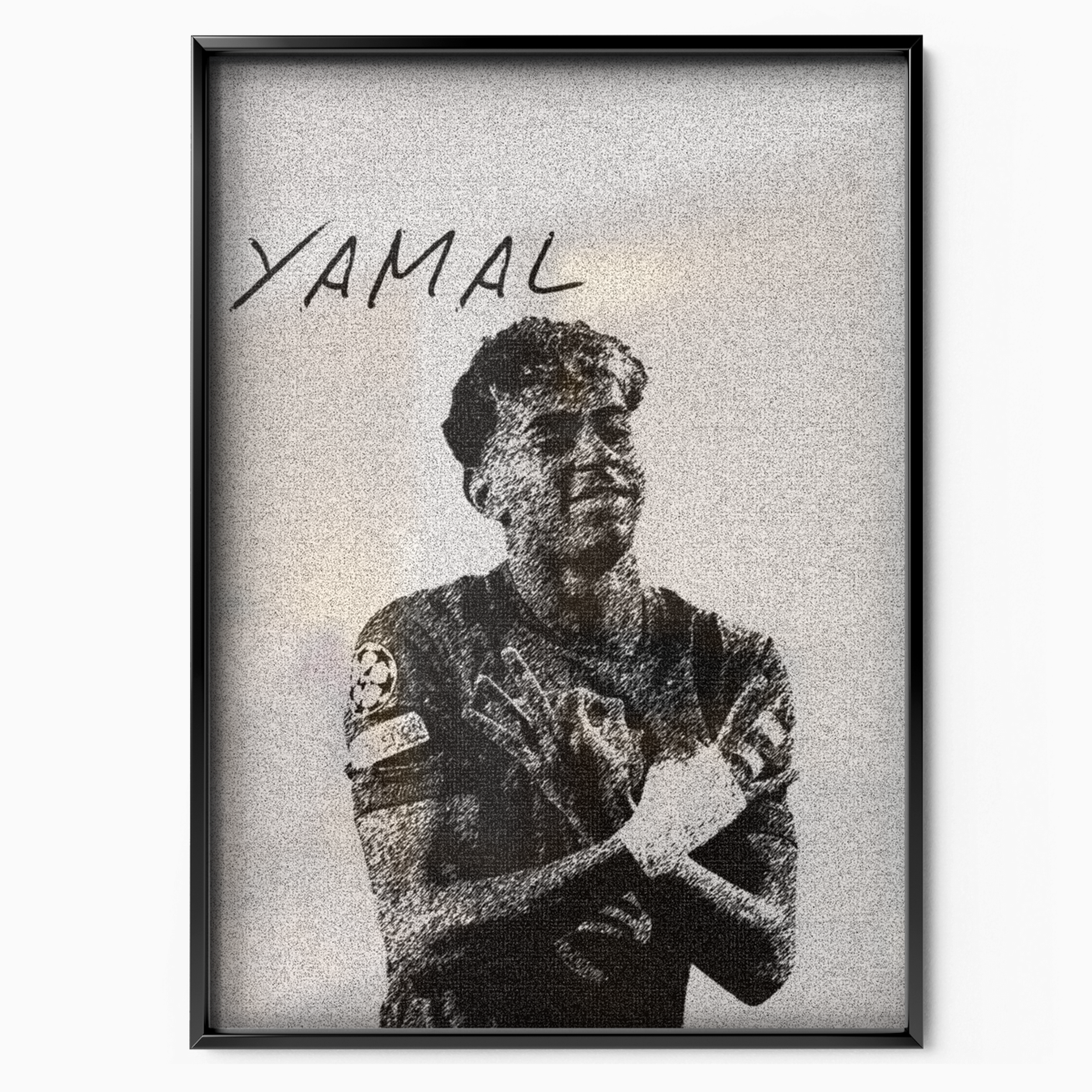 Lamine Yamal - Champions League Armband Poster