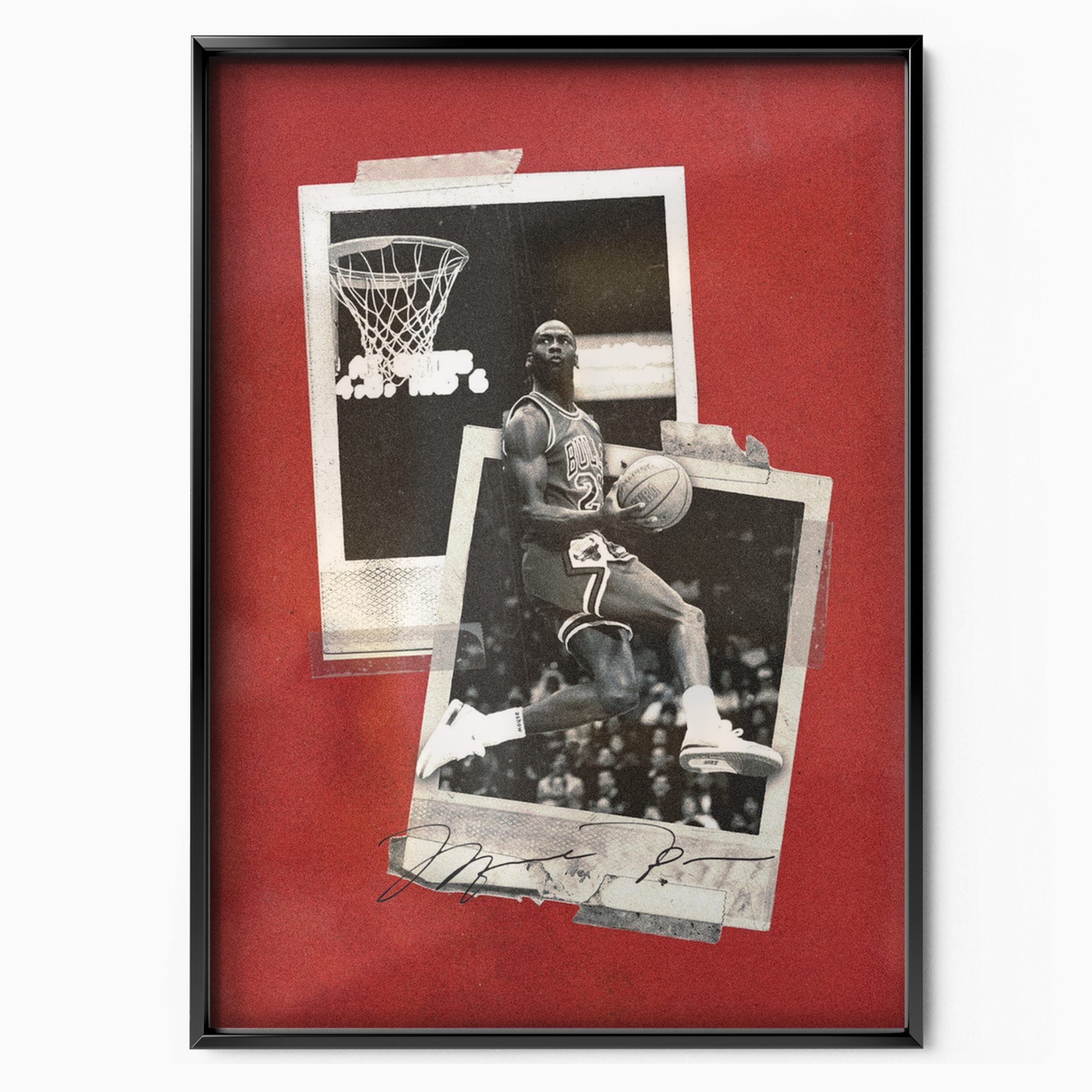 Basketball Polaroid Dunk