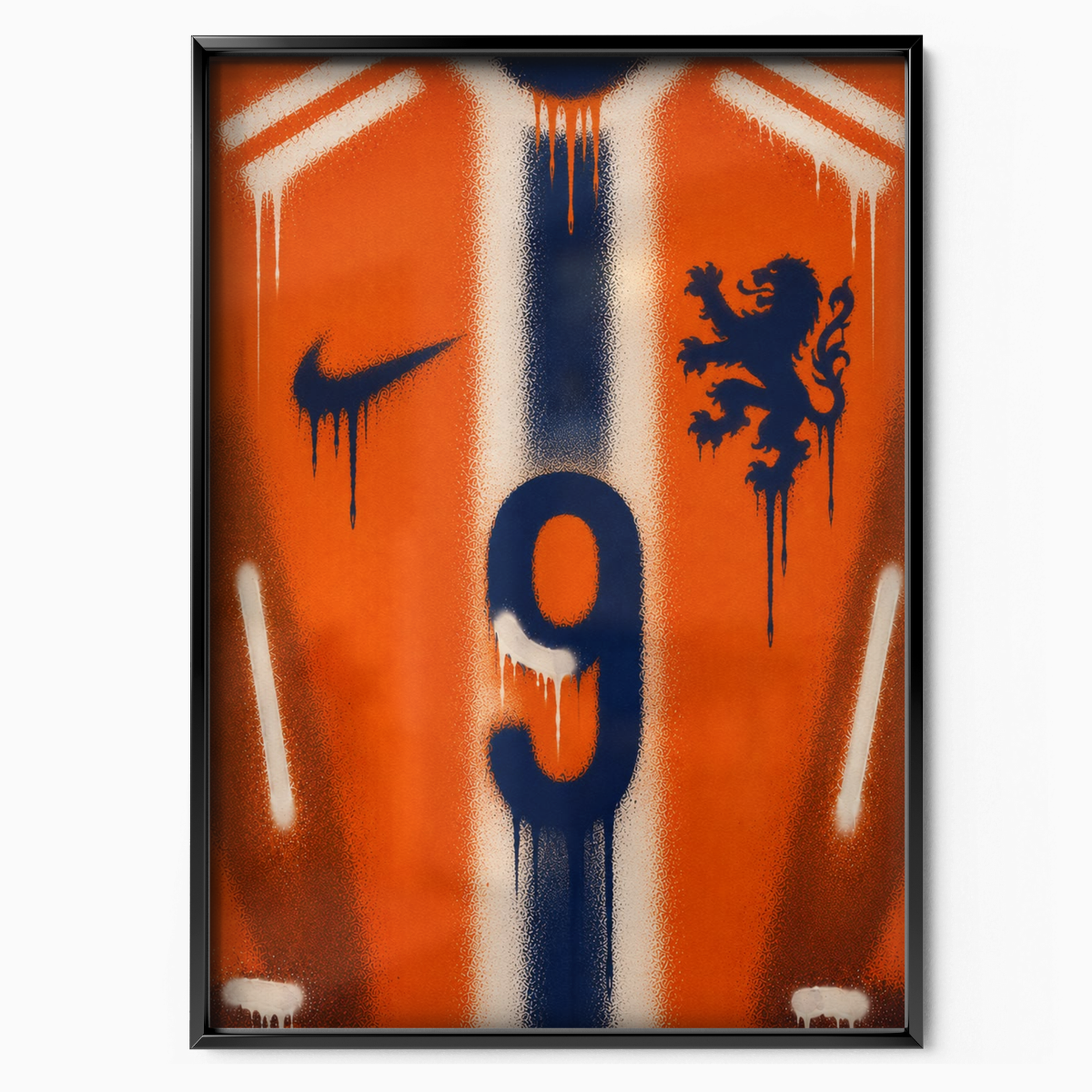 Netherlands National Team - Jersey Art Poster