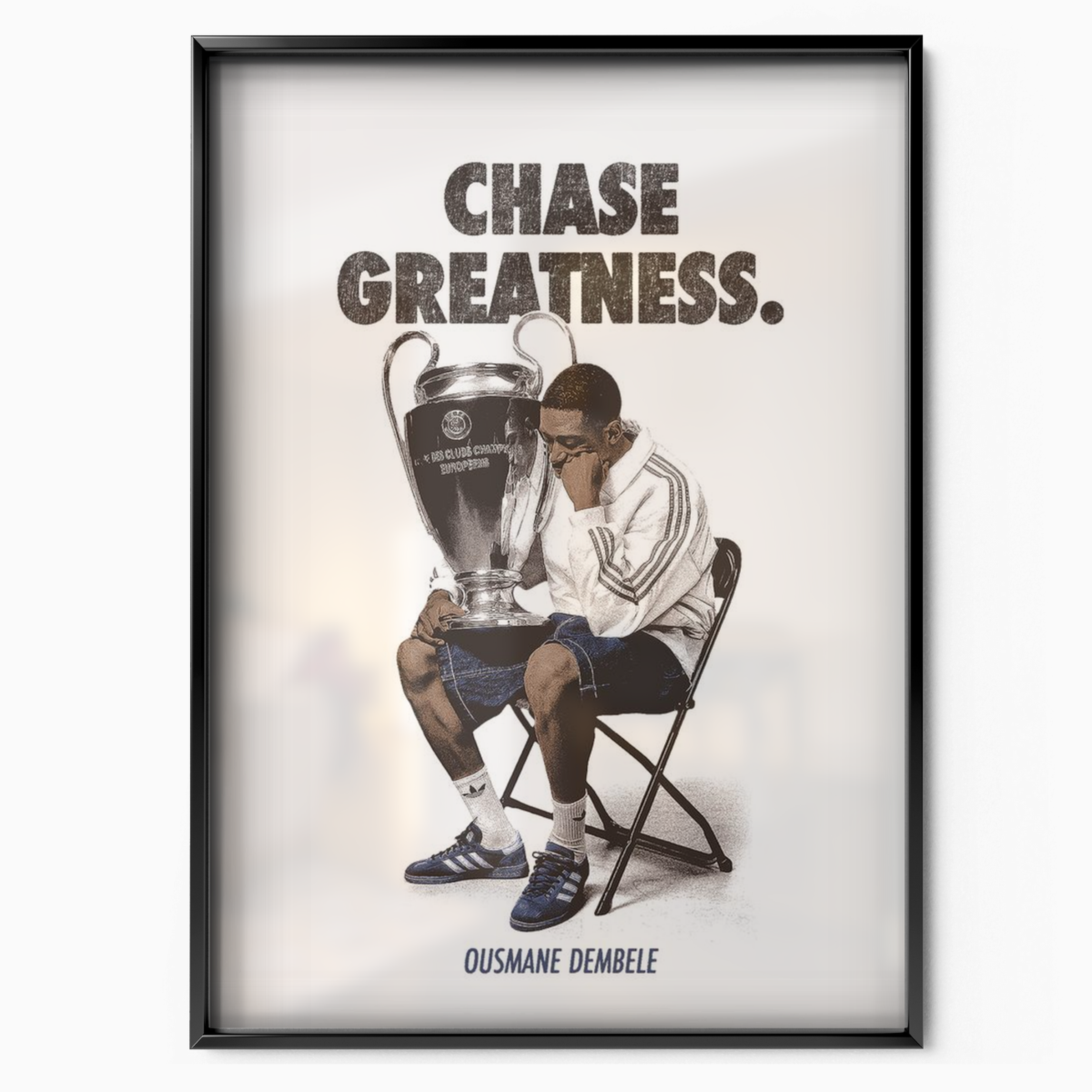 Ousmane Dembele - Chase Greatness Poster