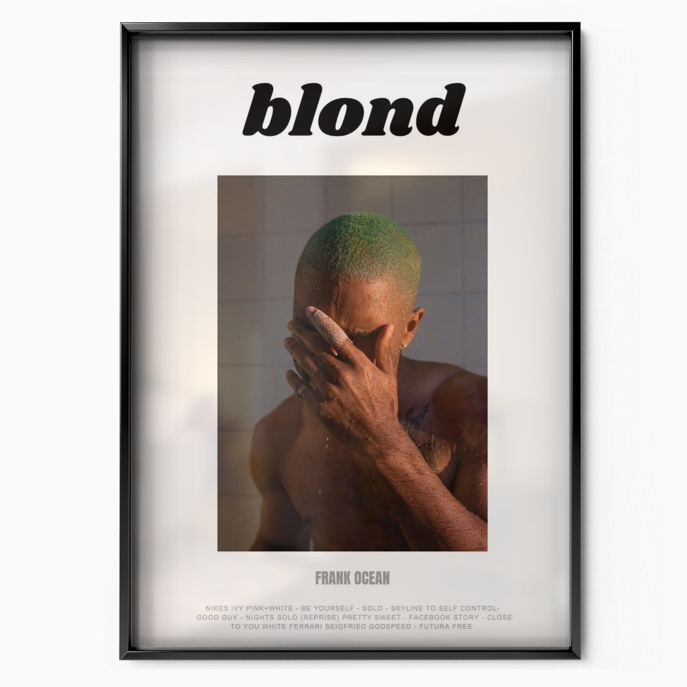 Frank Ocean Blond White