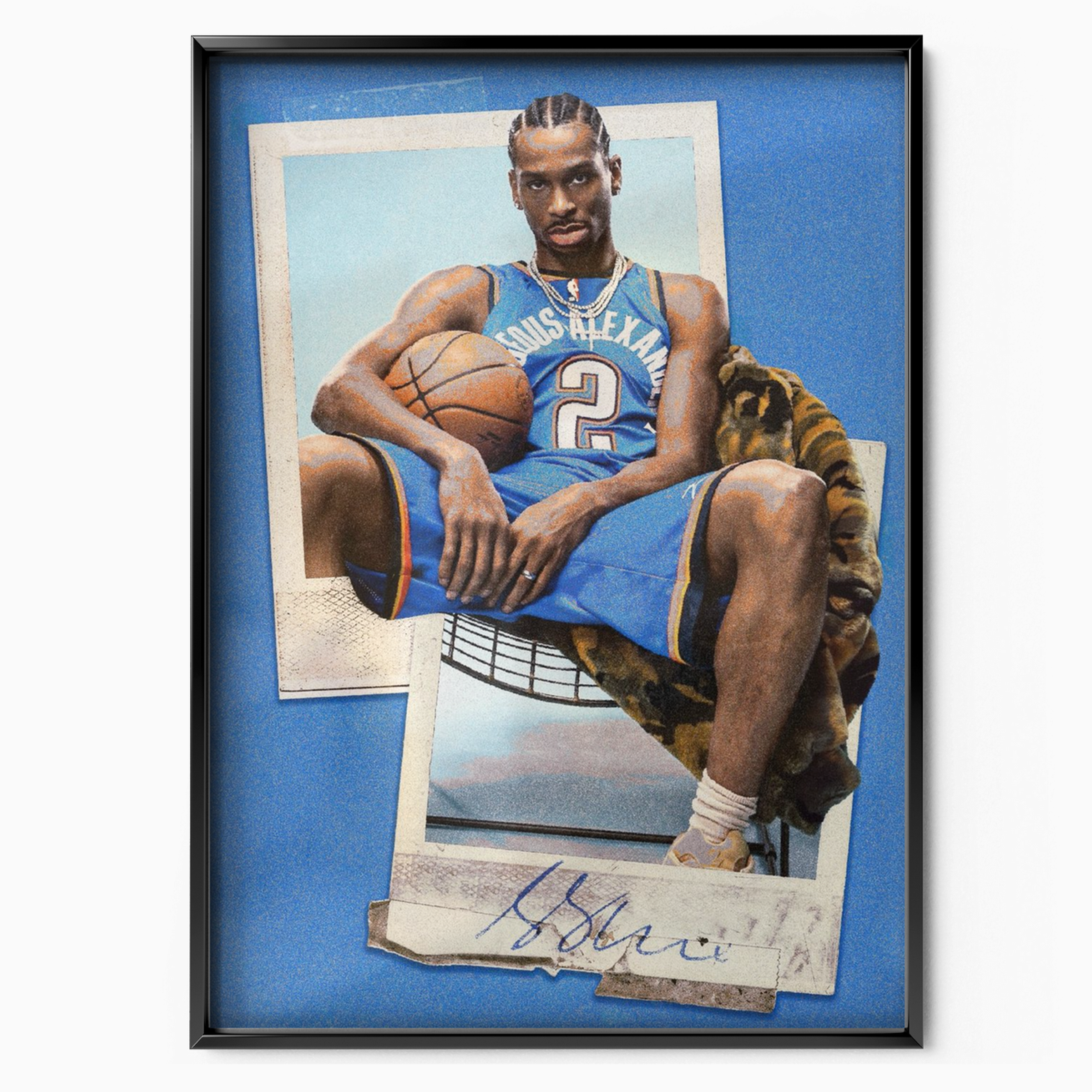Shai Gilgeous Alexander Okc Thunder Polaroid