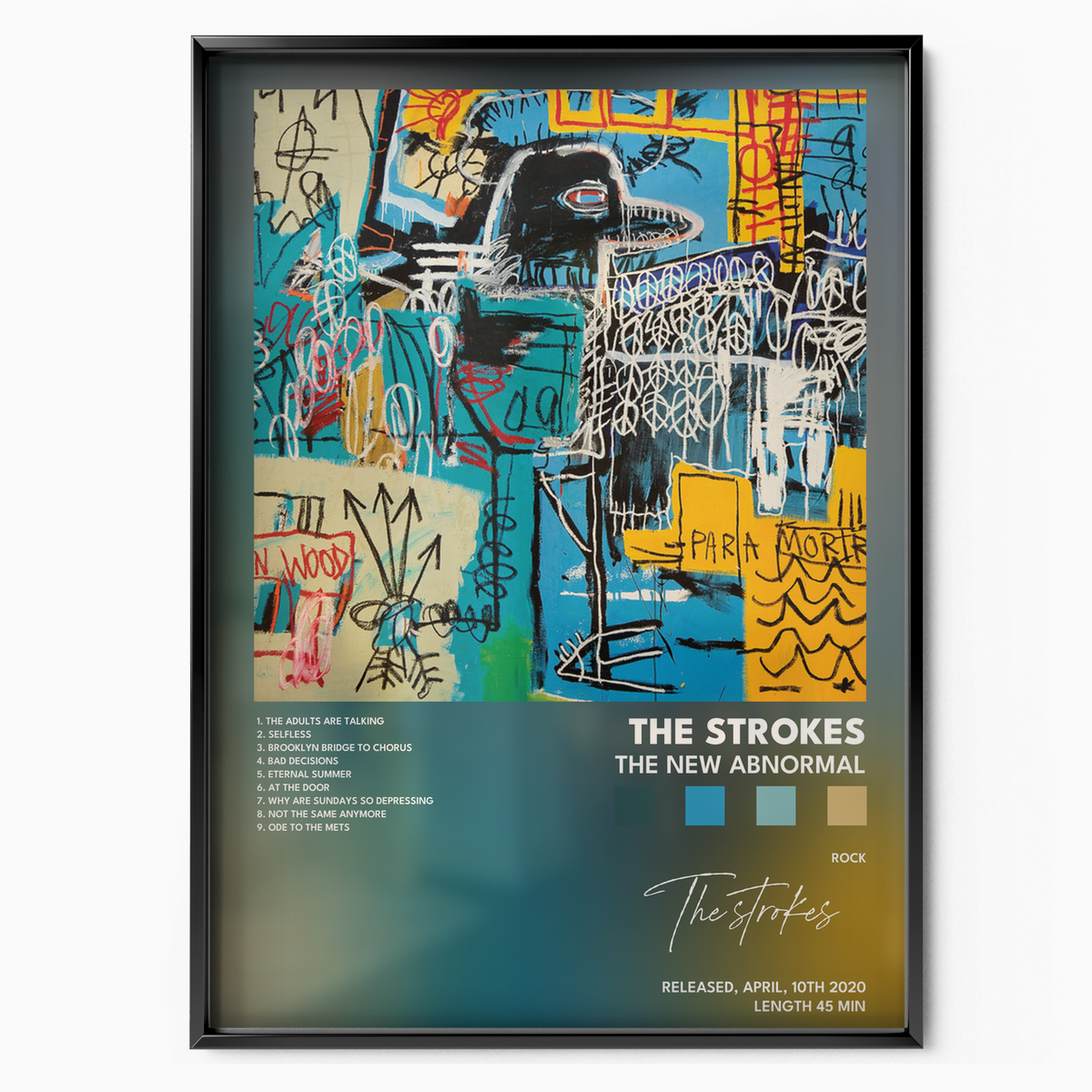 the strokes The New Abnormal poster