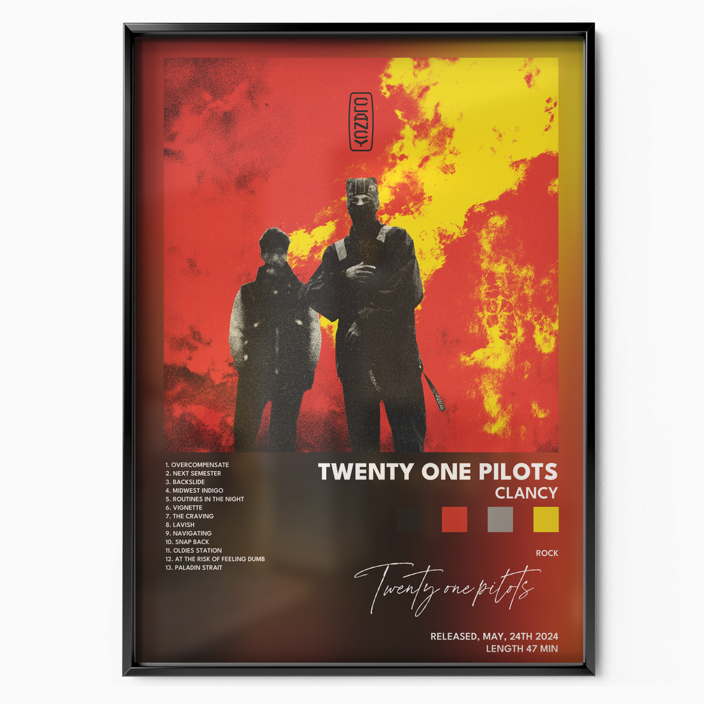 twenty one pilots Clancy poster