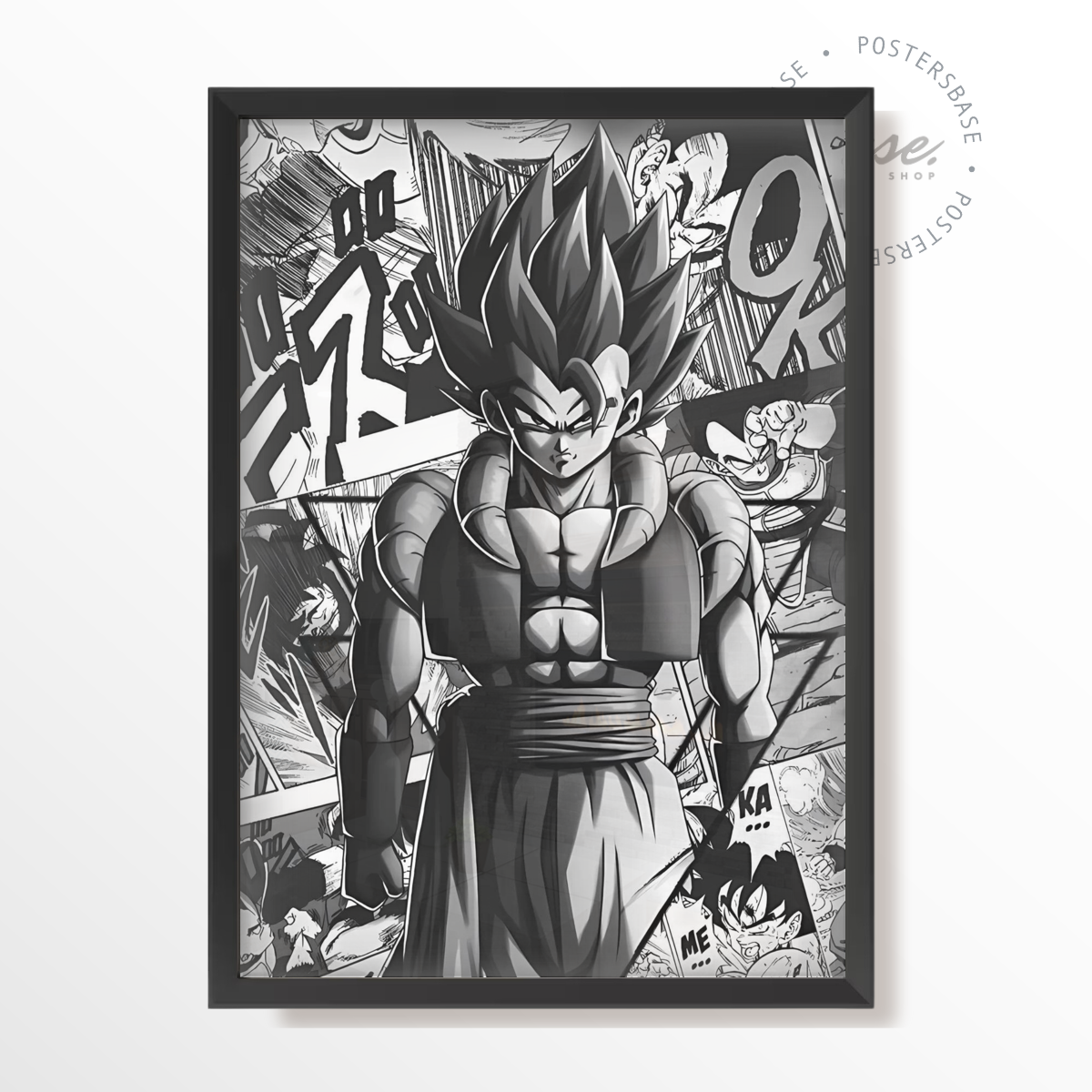 DRAGON BALL Z SON GOKU BLACK AND WHITE