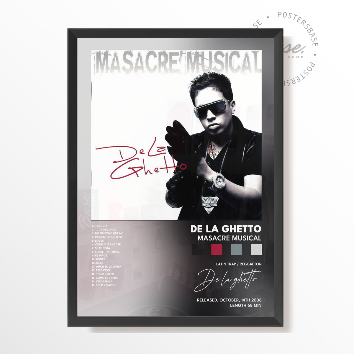 Poster av De La Ghetto Masacre Musical – från 11,95€ | Fri frakt