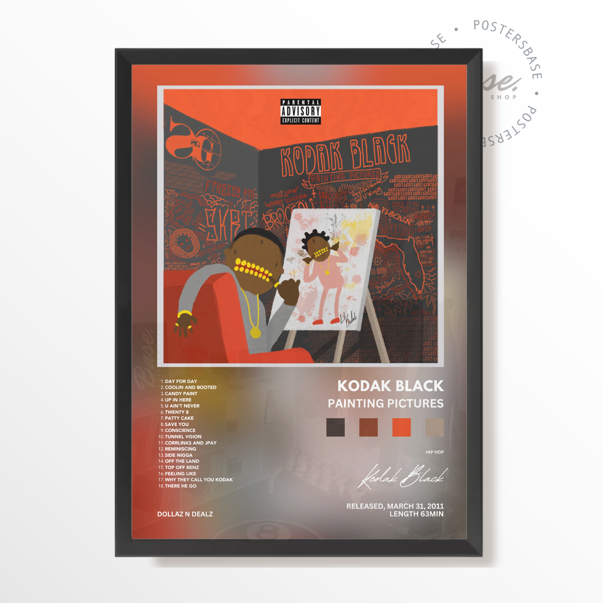 Kodak Black Painting Pictures