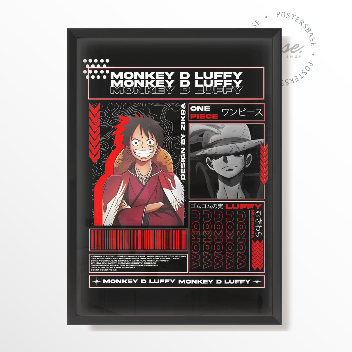 ONE PIECE MONKEY D LUFFY CREATION