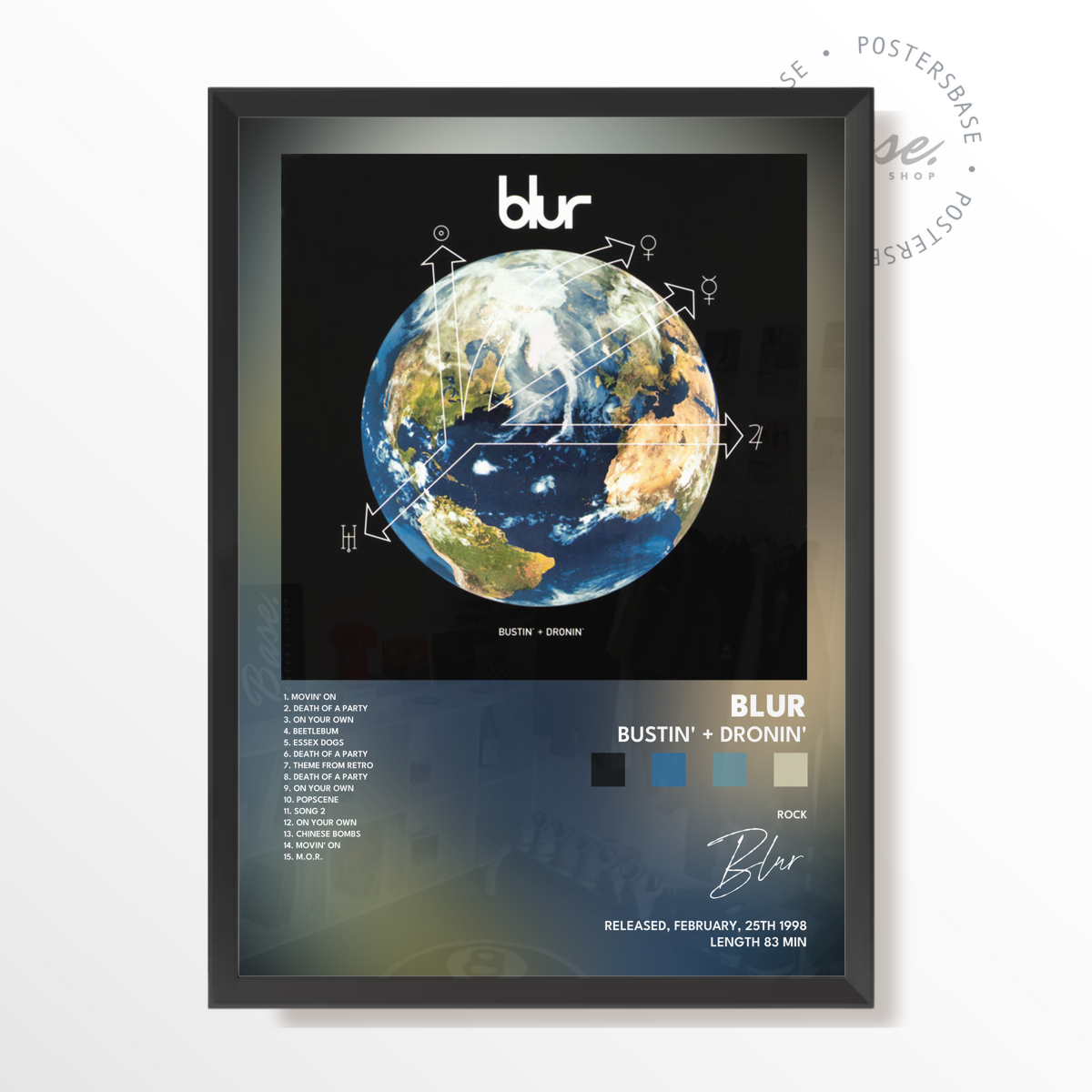 blur Bustin Dronin poster