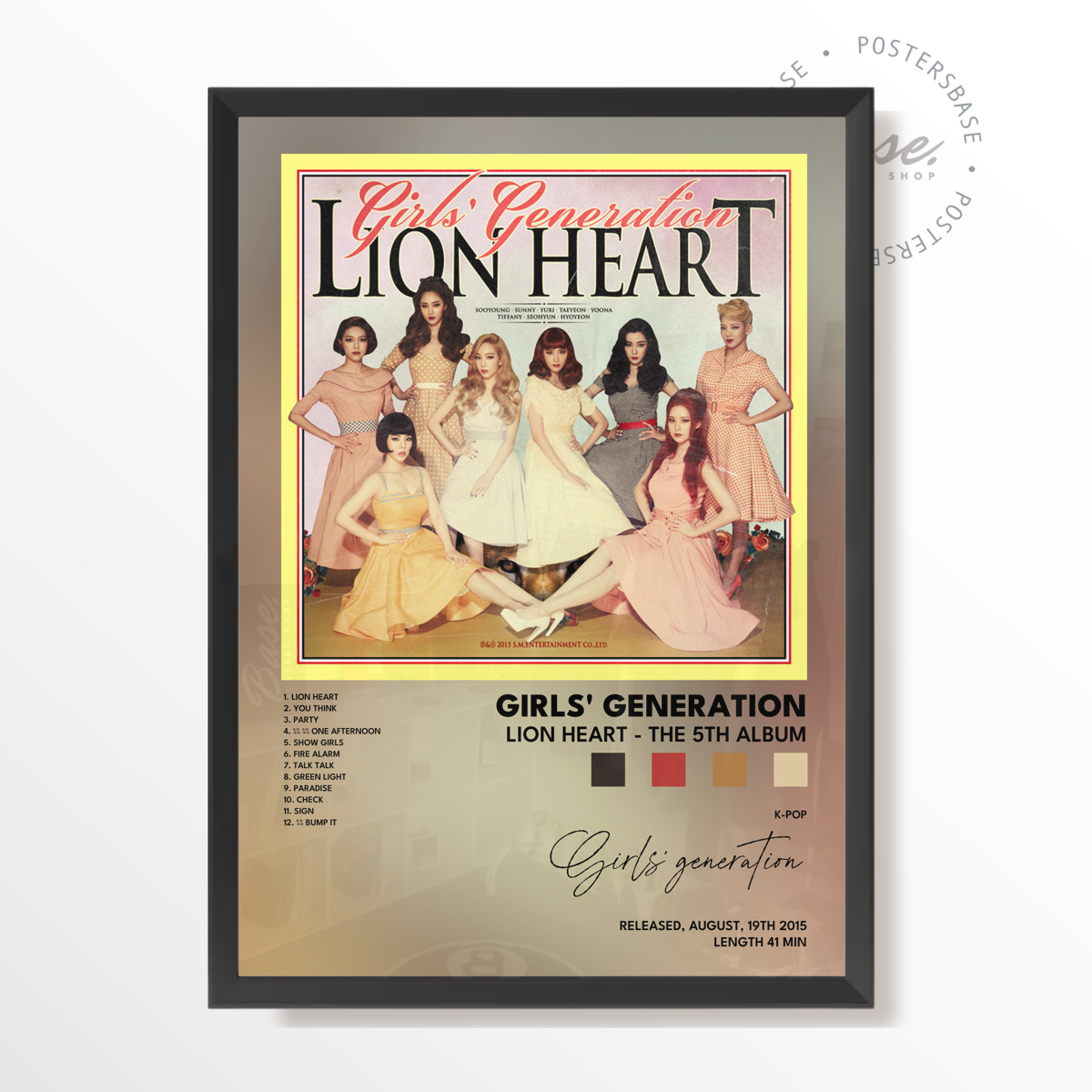 girls generation Lion Heart The 5th Album