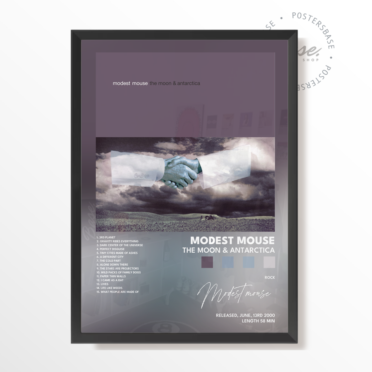 modest mouse The Moon Antarctica poster