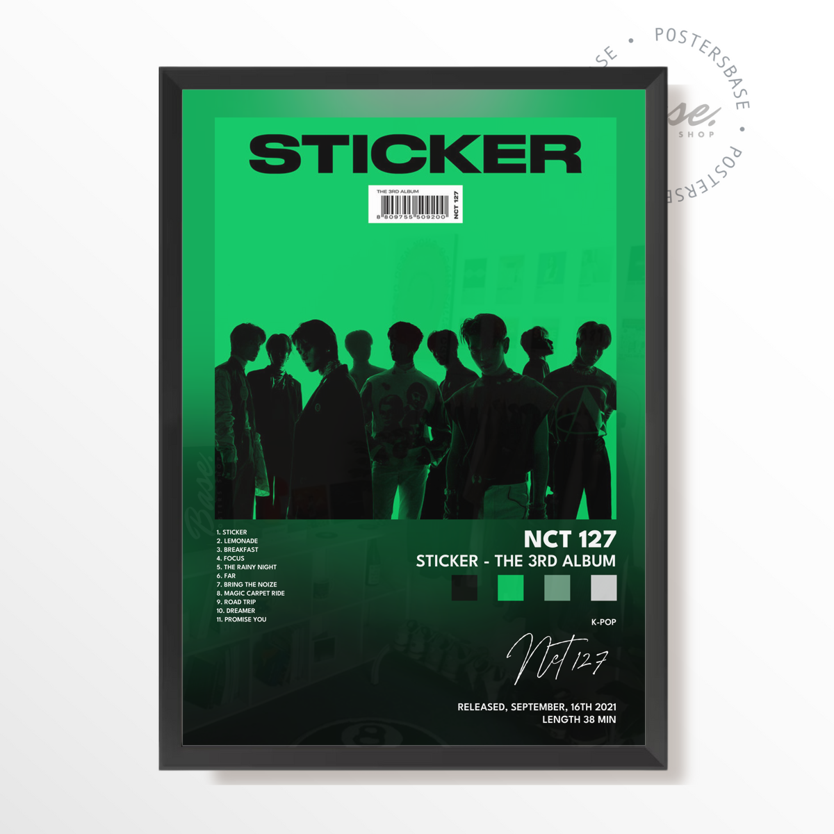 nct 127 Sticker The 3rd Album