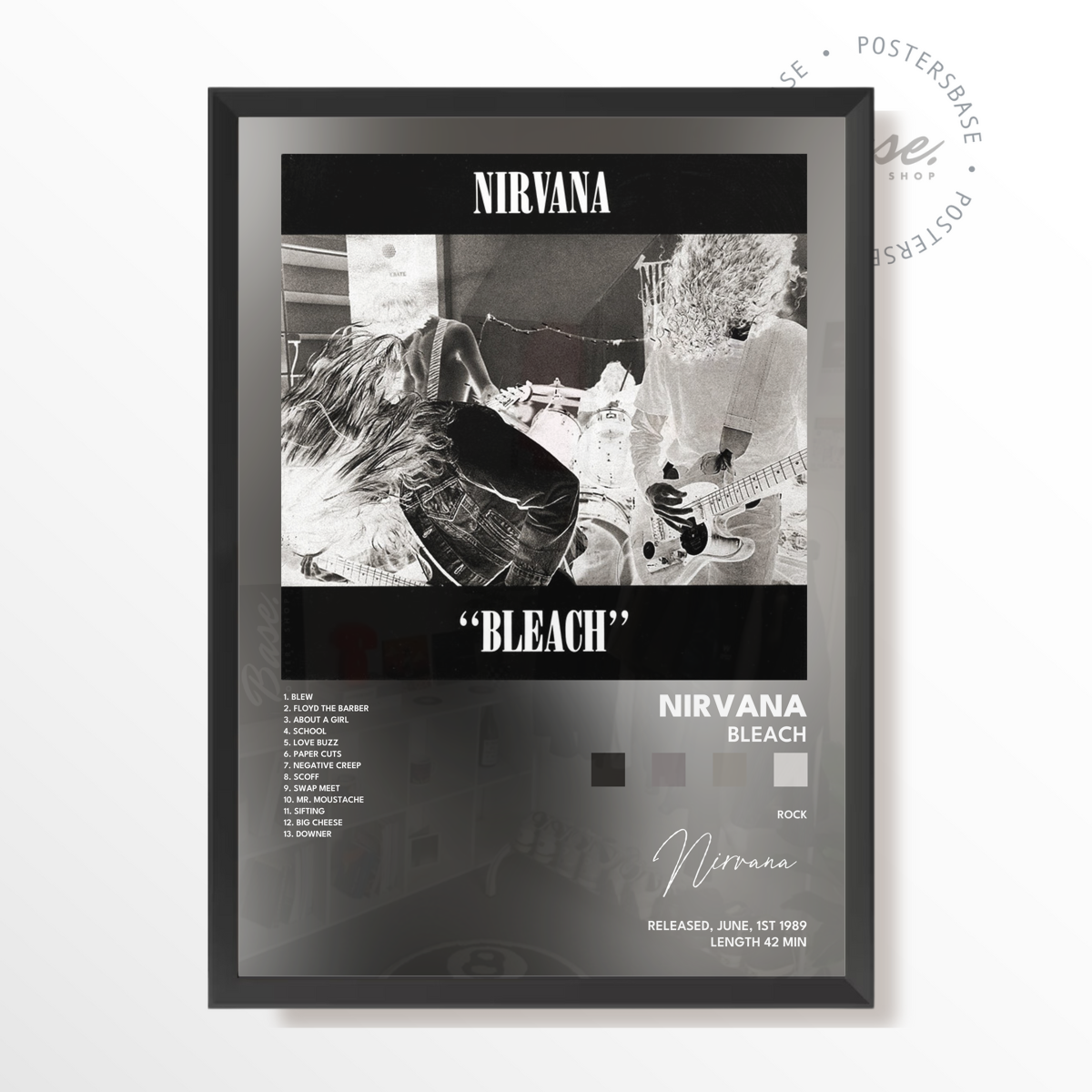 nirvana Bleach poster Poster – from 6.95€ | Free Shipping