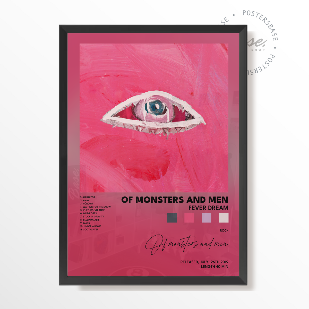of monsters and men wars of monsters and men FEVER DREAM poster