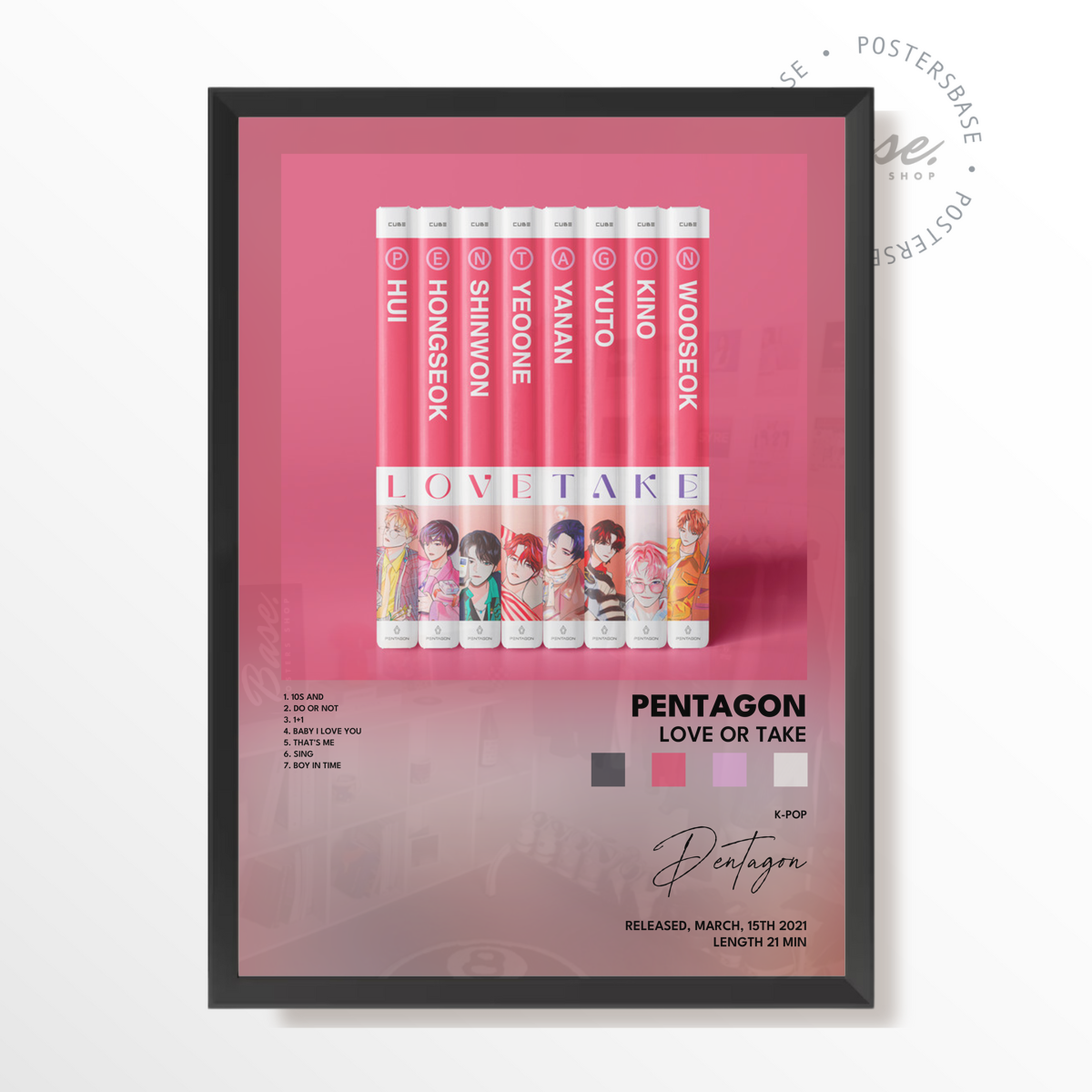 pentagon LOVE or TAKE