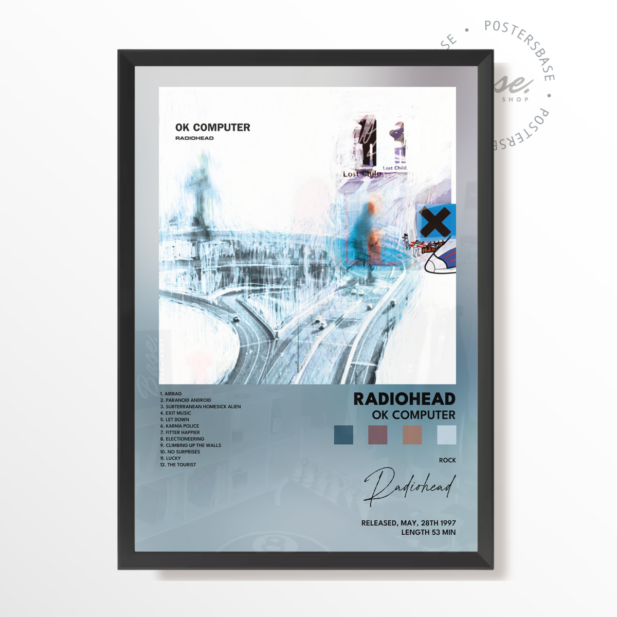 radiohead OK Computer poster Poster – from 6.95€ | Free Shipping radiohead OK Computer poster Poster – from 6.95€ | Free Shipping
