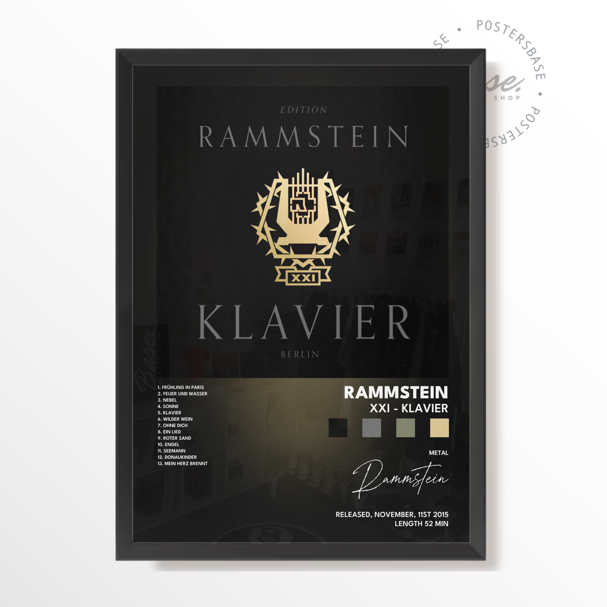 rammstein XXI Klavier