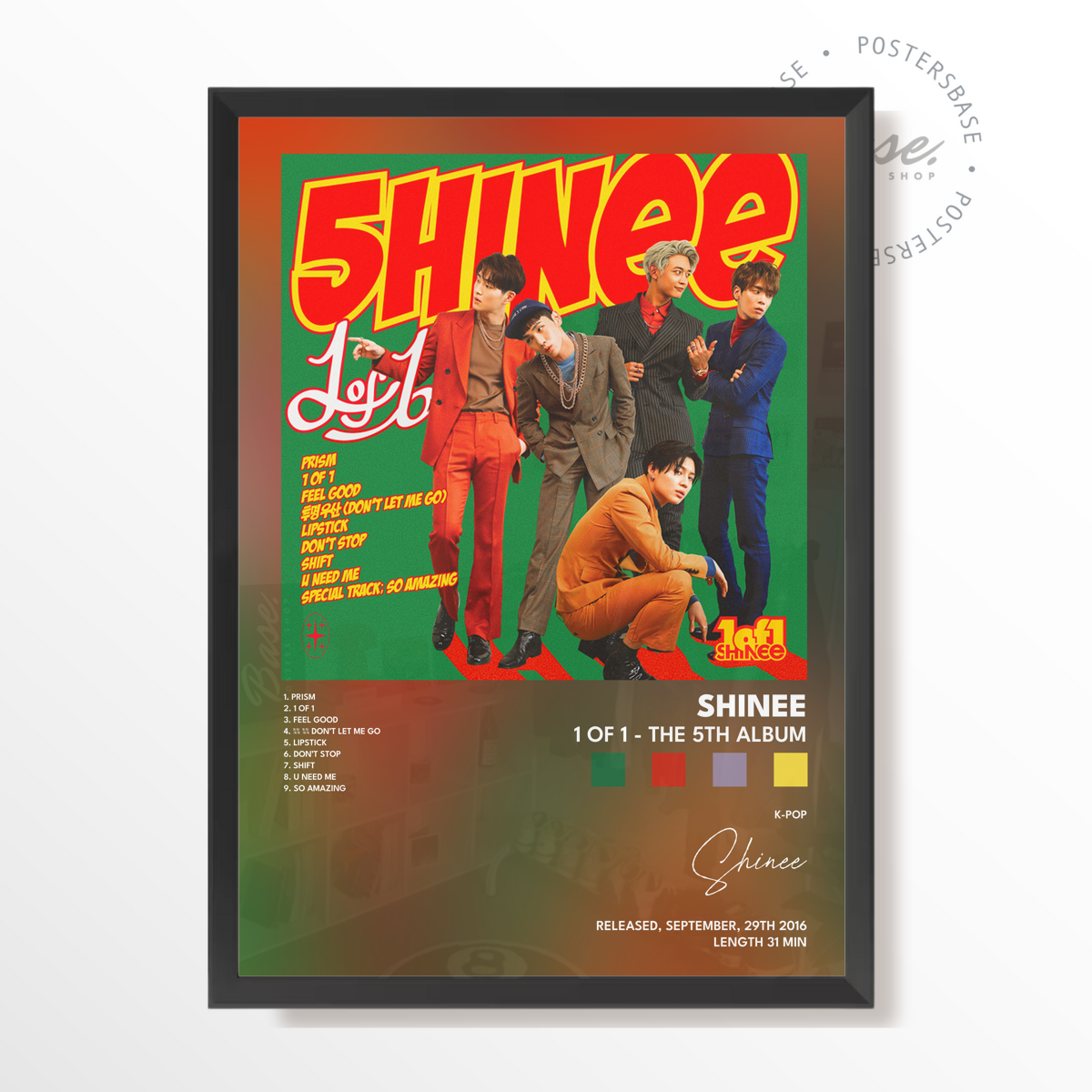 K-POP Posters of shinee 1 of 1 The 5th Album – from 11.95€ | Free K-POP Posters of shinee 1 of 1 The 5th Album – from 11.95€ | Free