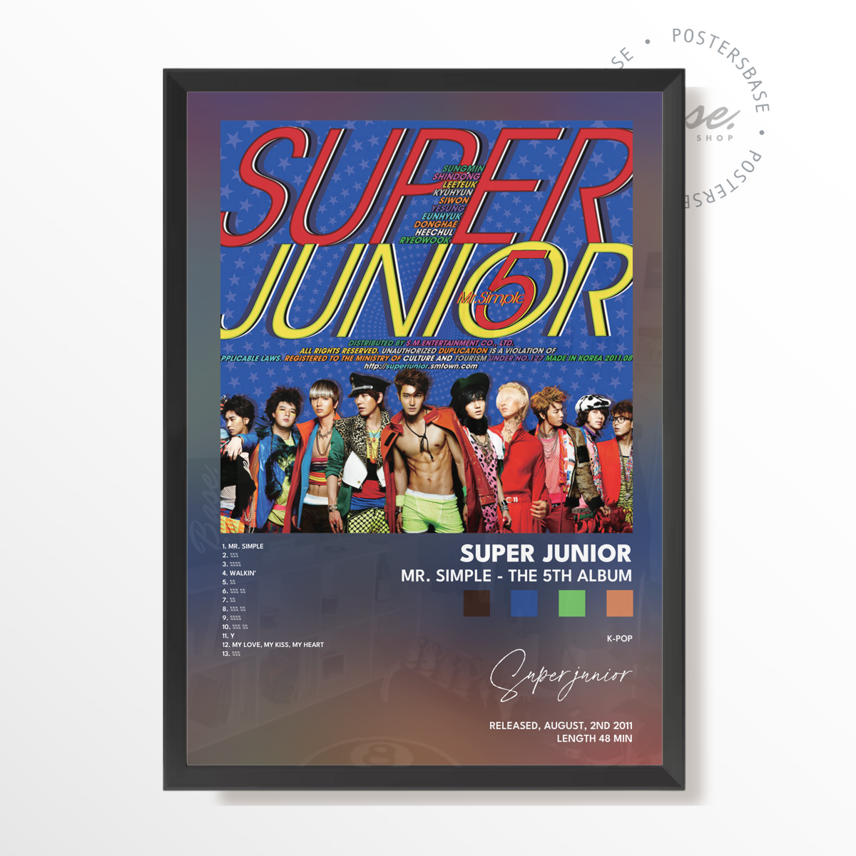 super junior Mr Simple The 5th Album