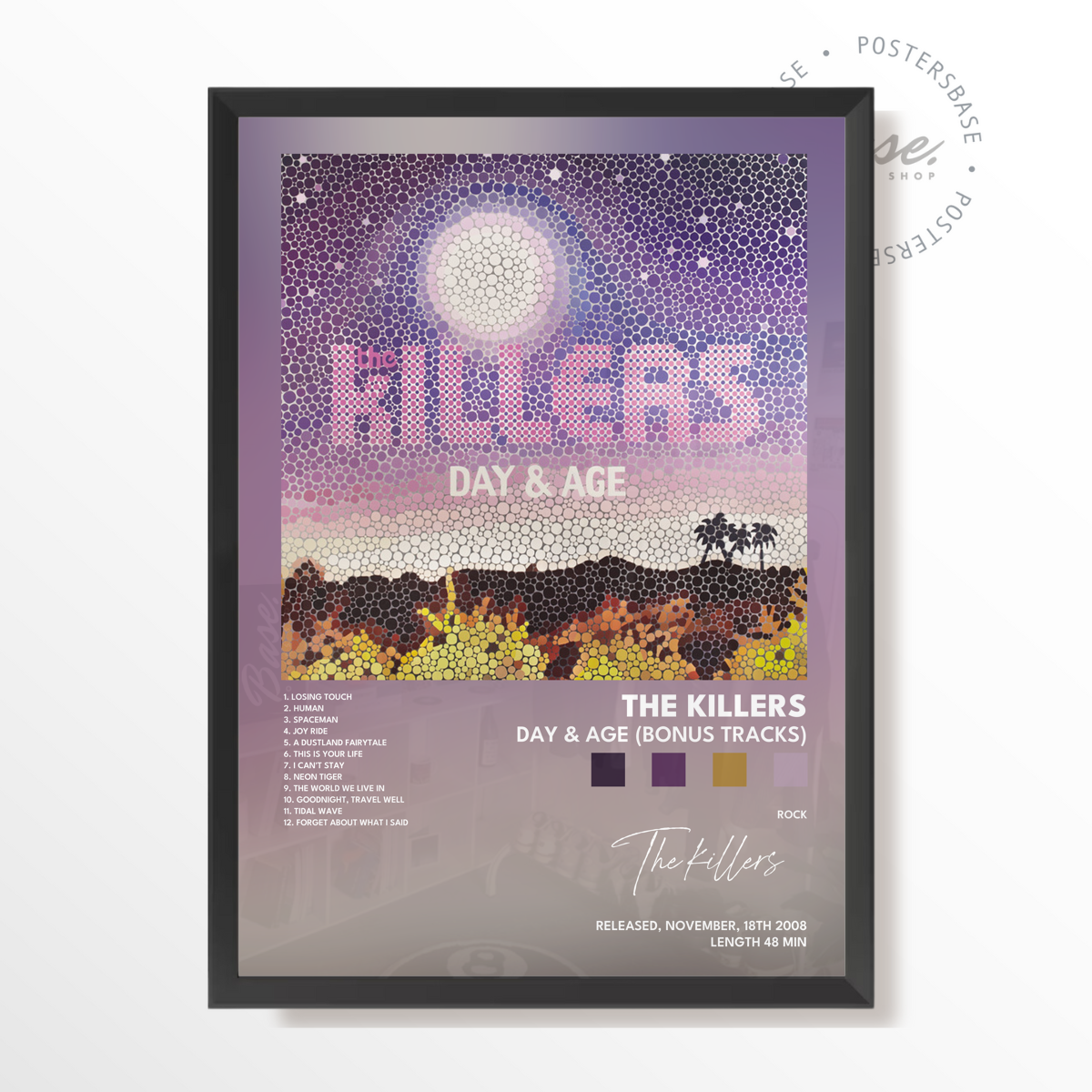 the killers Day Age Bonus Tracks poster
