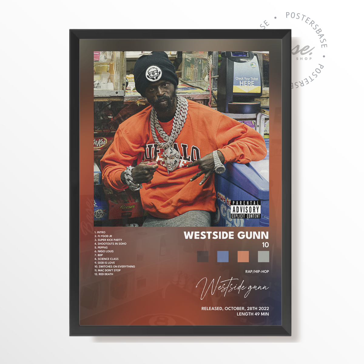 westside gunn 10 poster – from 6.95€ | Free Shipping – Posters Base