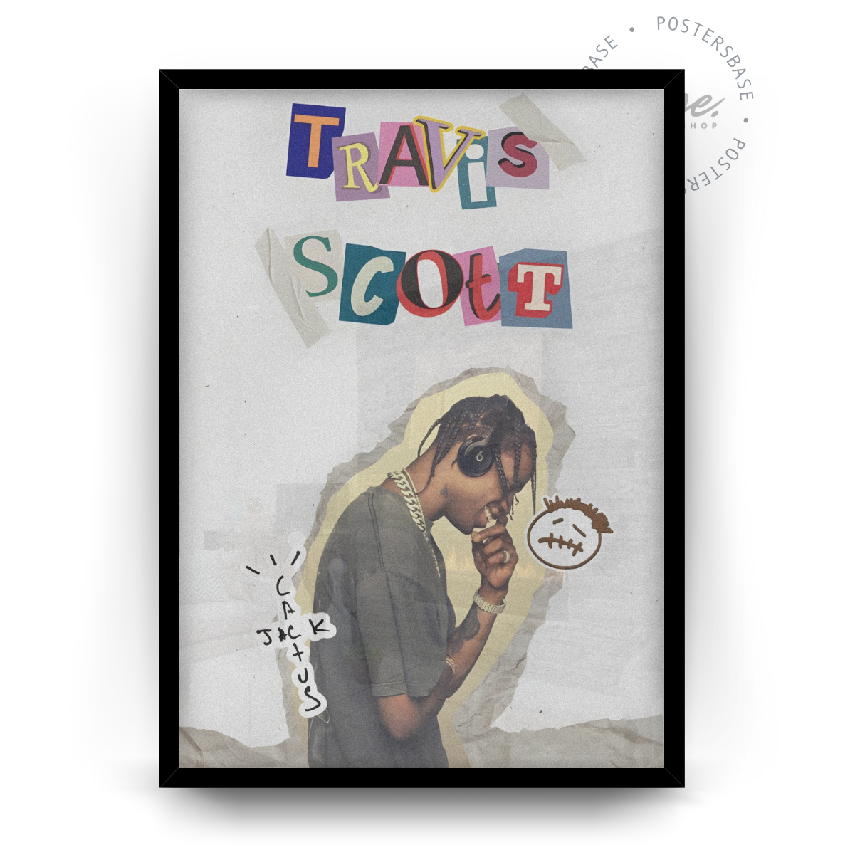 Travis Scott Collage Mood