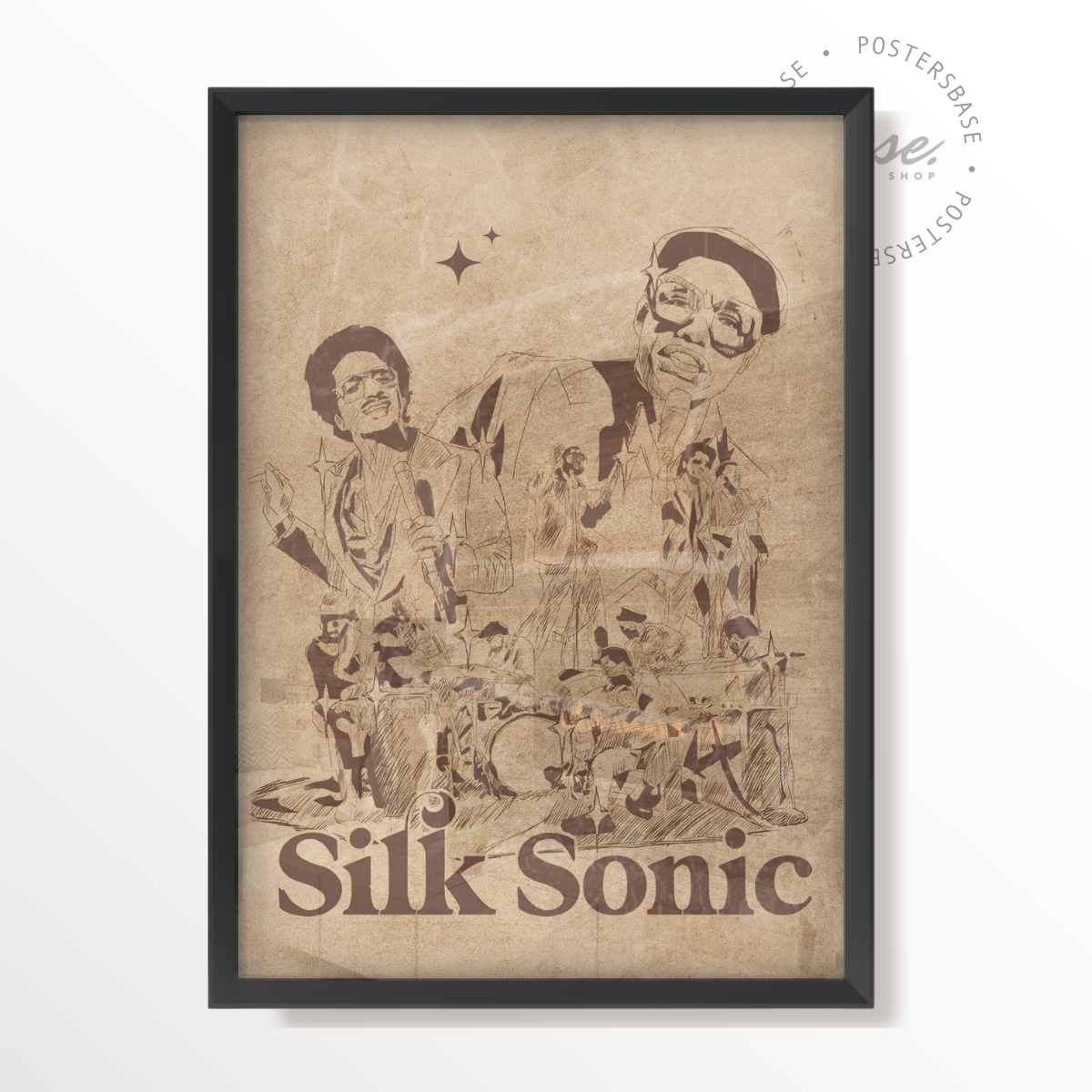 Bruno Mars Silk Sonic Vintage