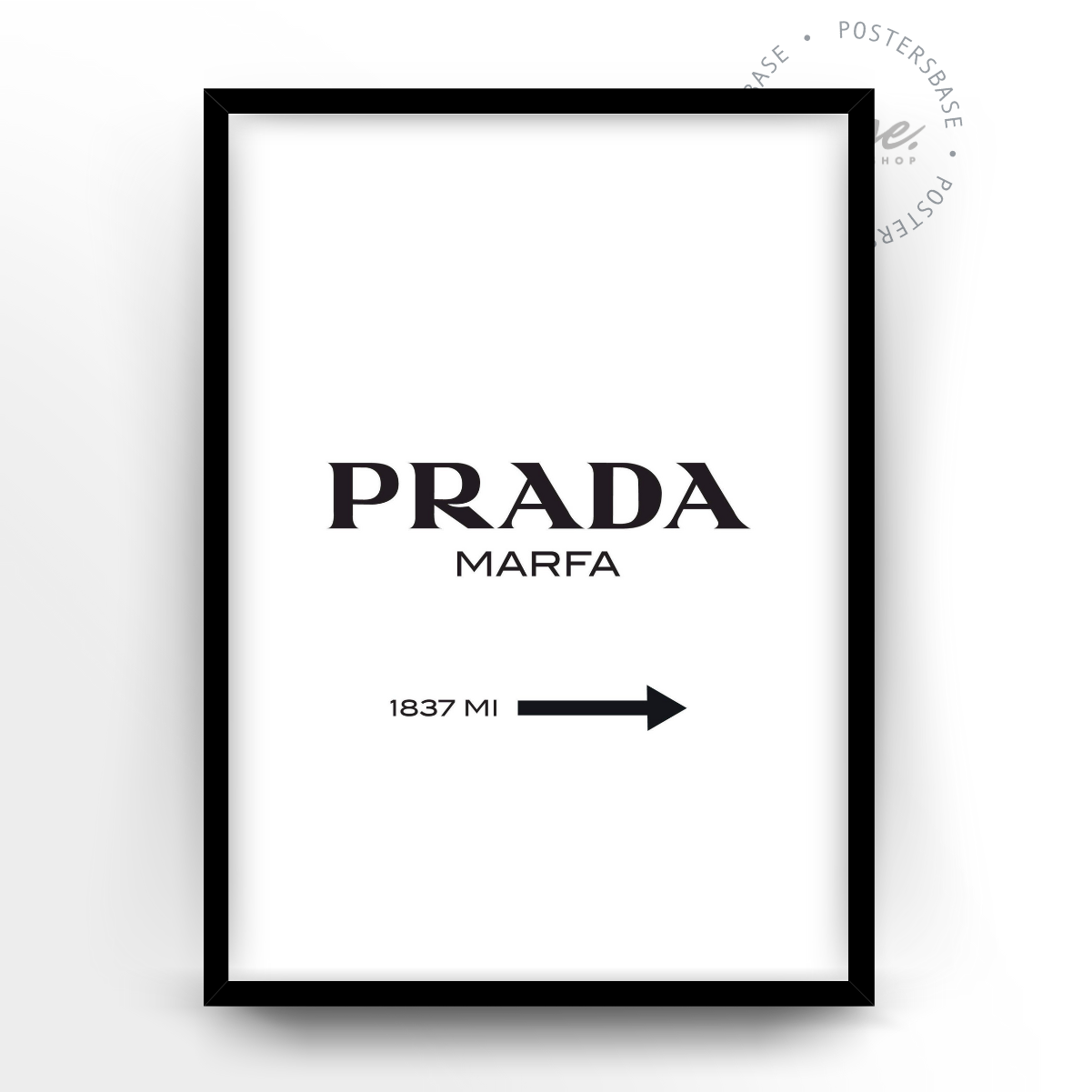 Posters Prada Marfa White - Only €11.95 – Posters Base Posters Prada Marfa White - Only €11.95 – Posters Base