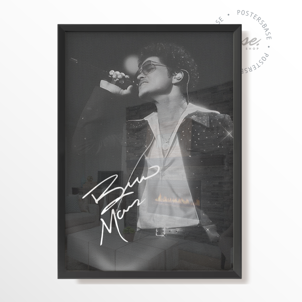 Bruno Mars Concert Sign