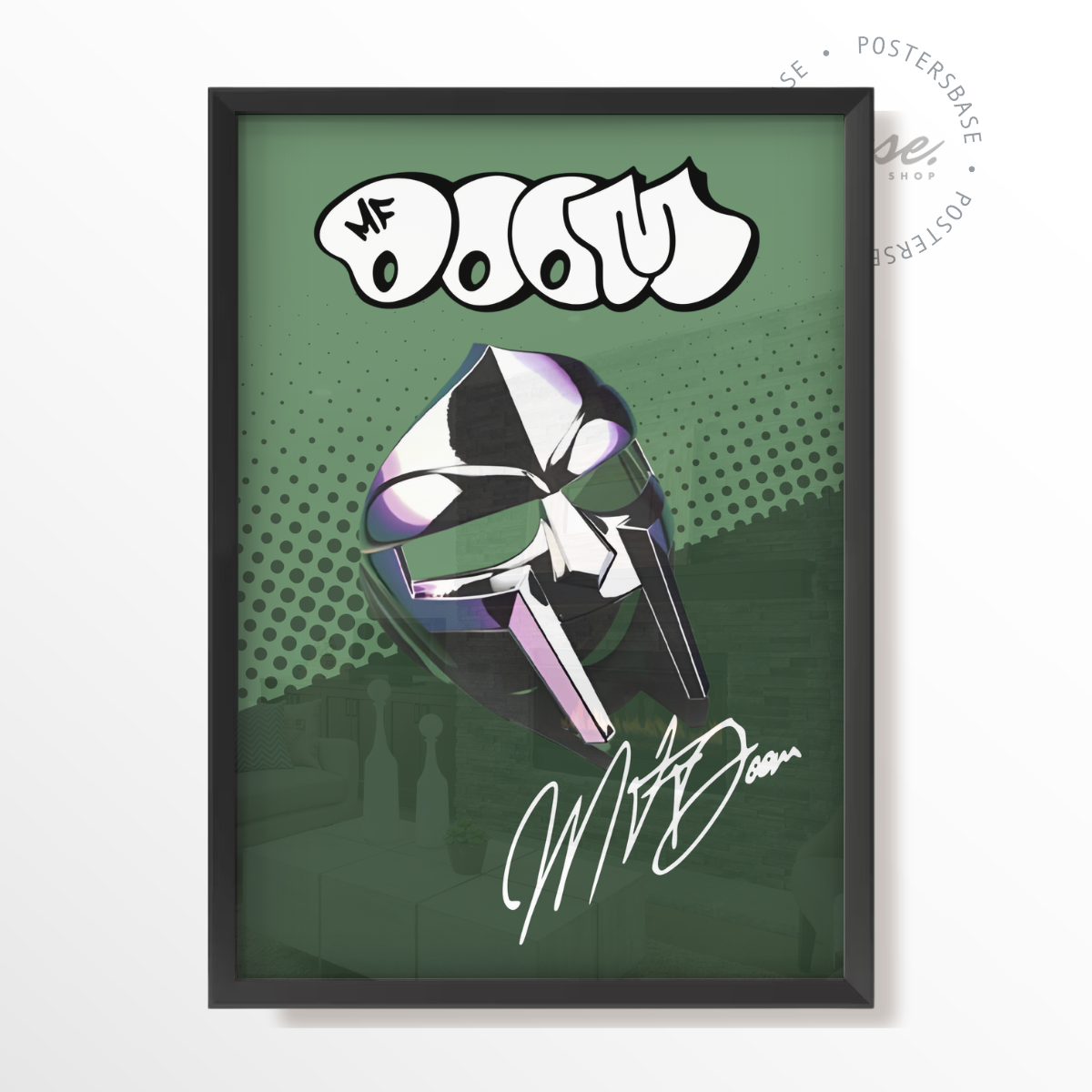 MF Doom Mask Sign