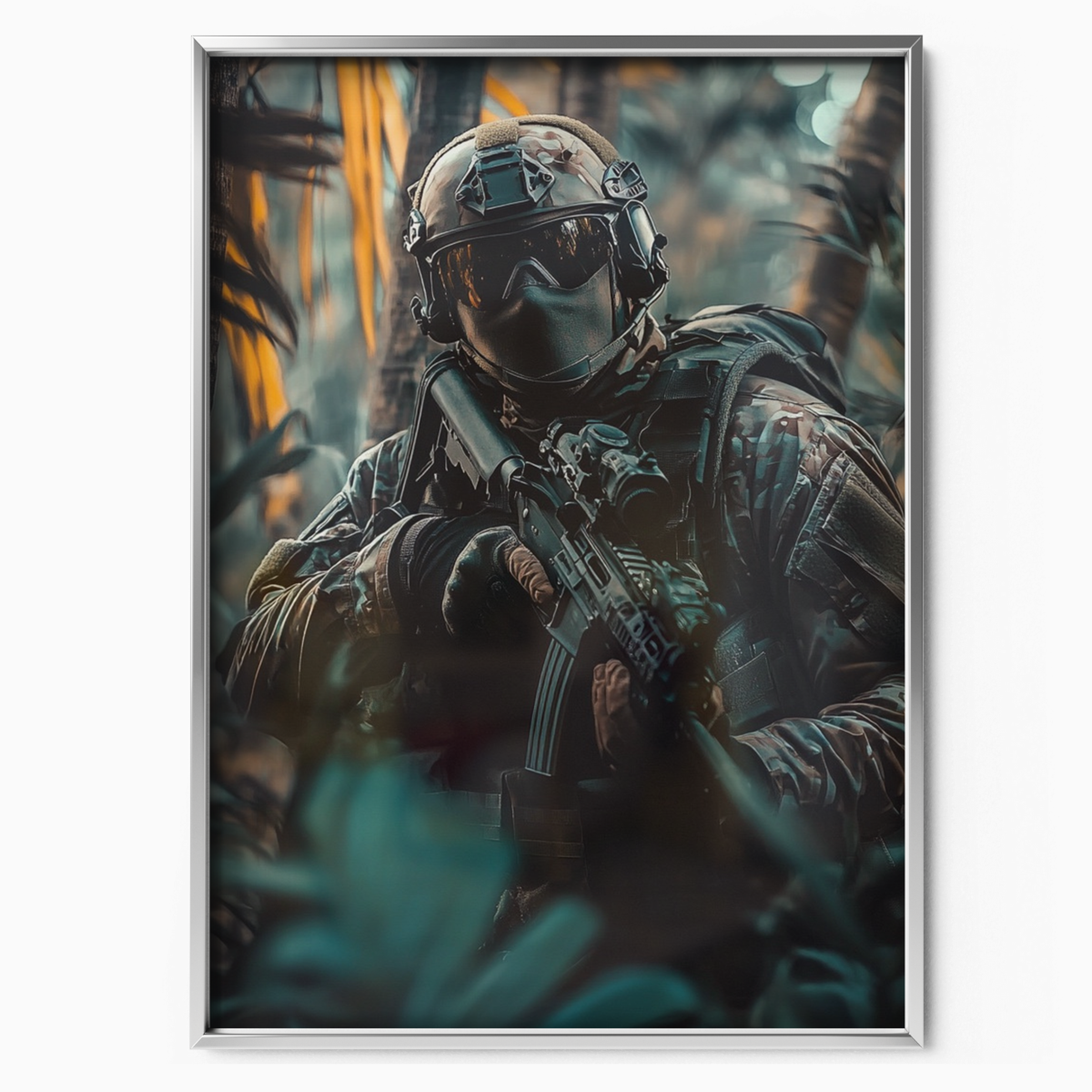 Call Of Duty – Stealth Soldier In Jungle