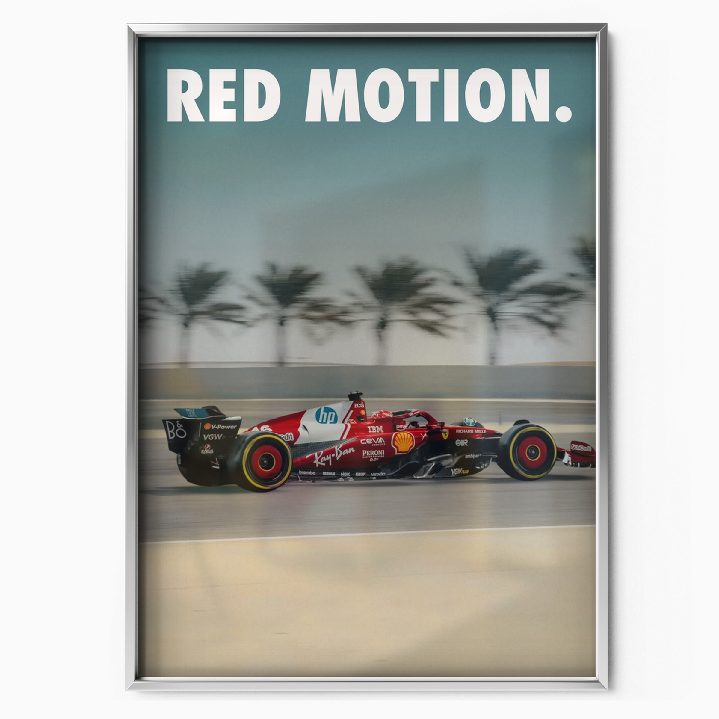 Charles Leclerc 'red Motion'