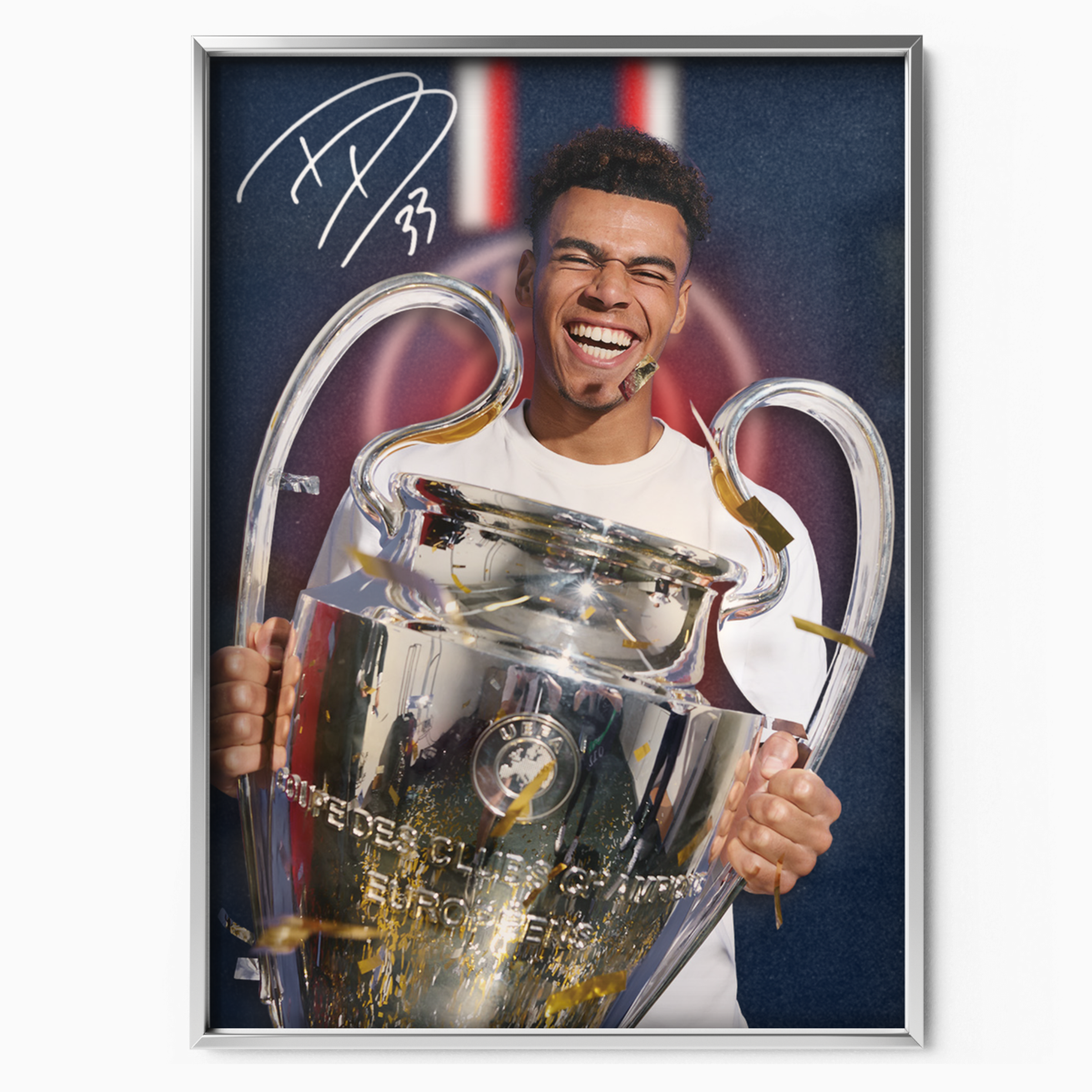 Désiré Doué Champions League Sign