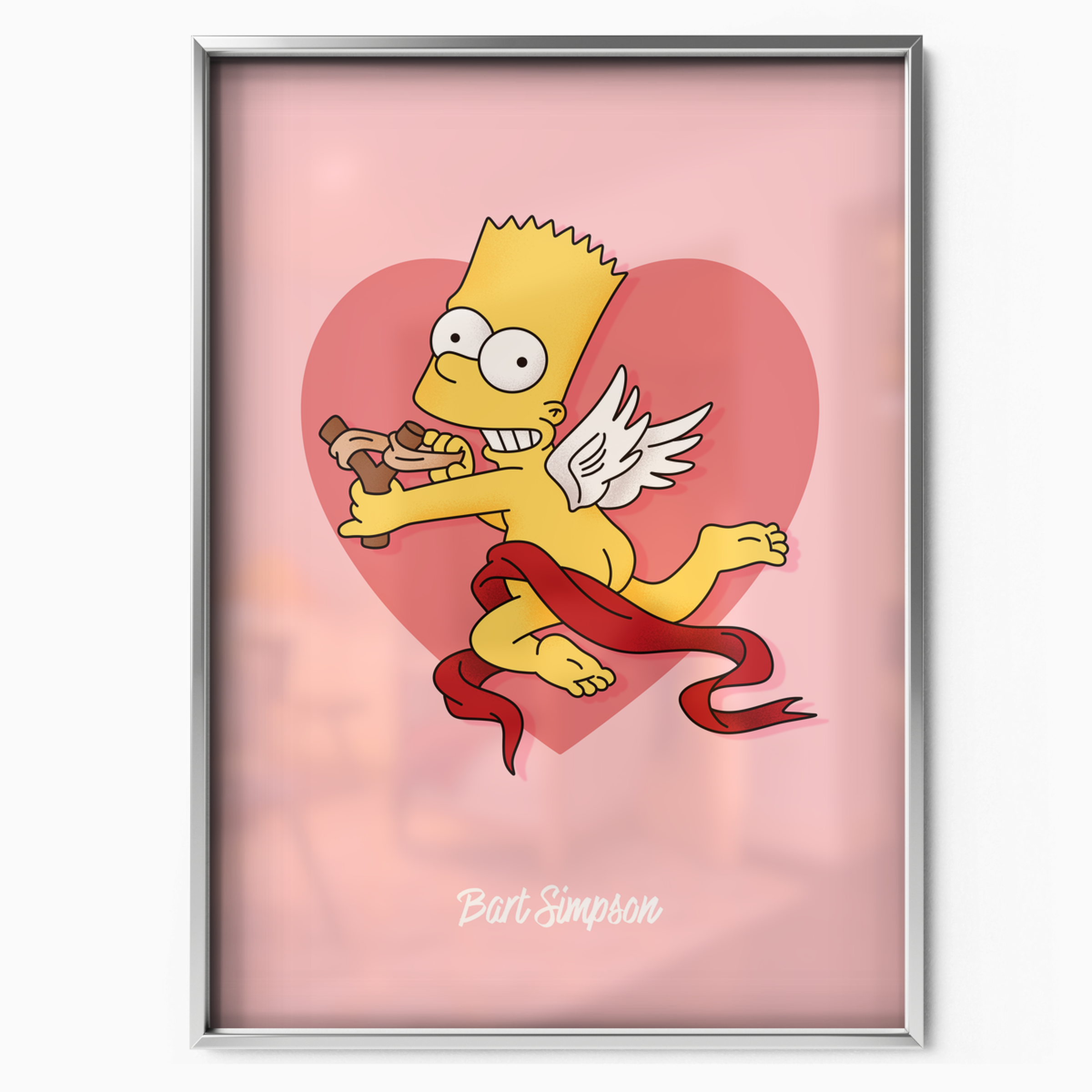 Bart Simpson Cupid