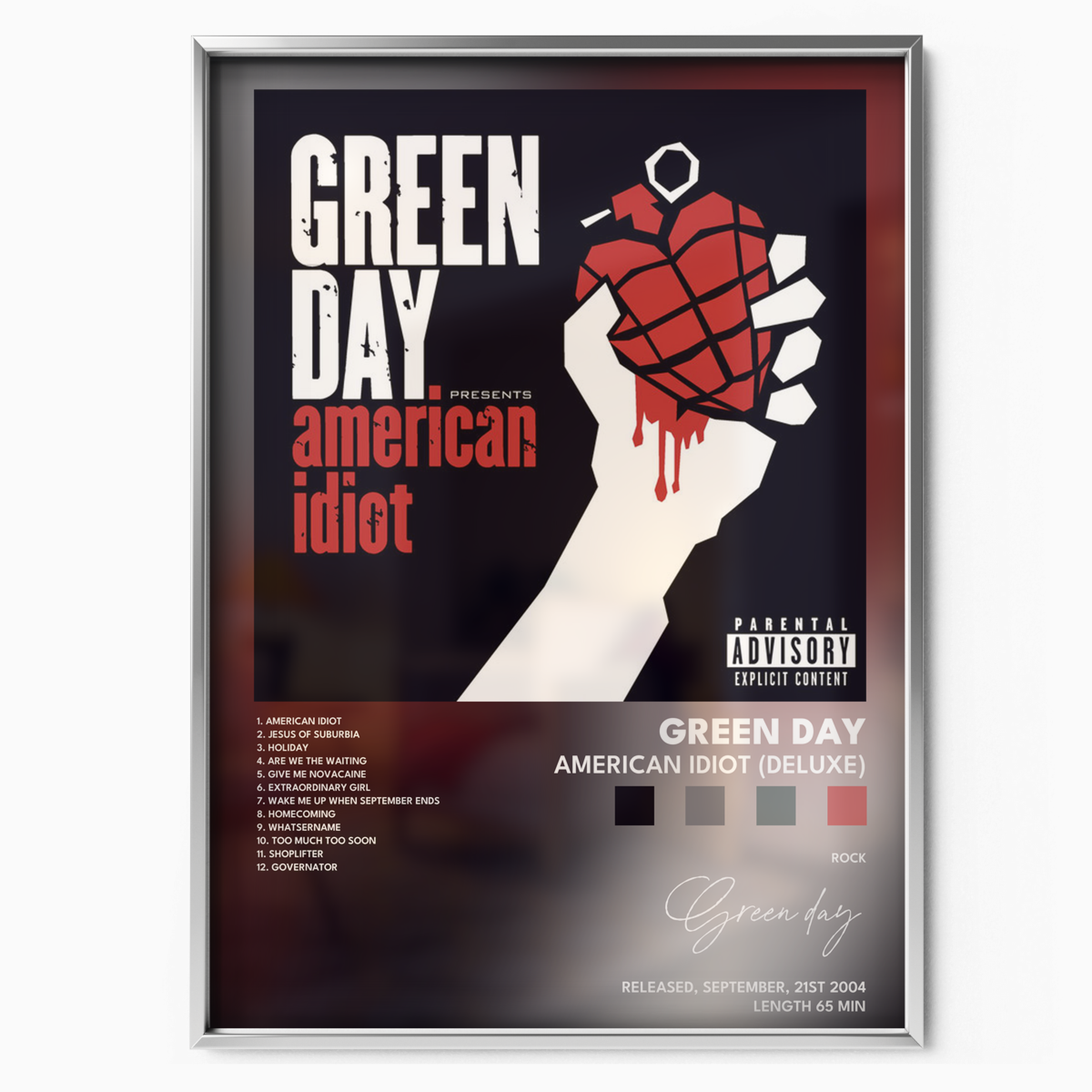 green day American Idiot Deluxe poster
