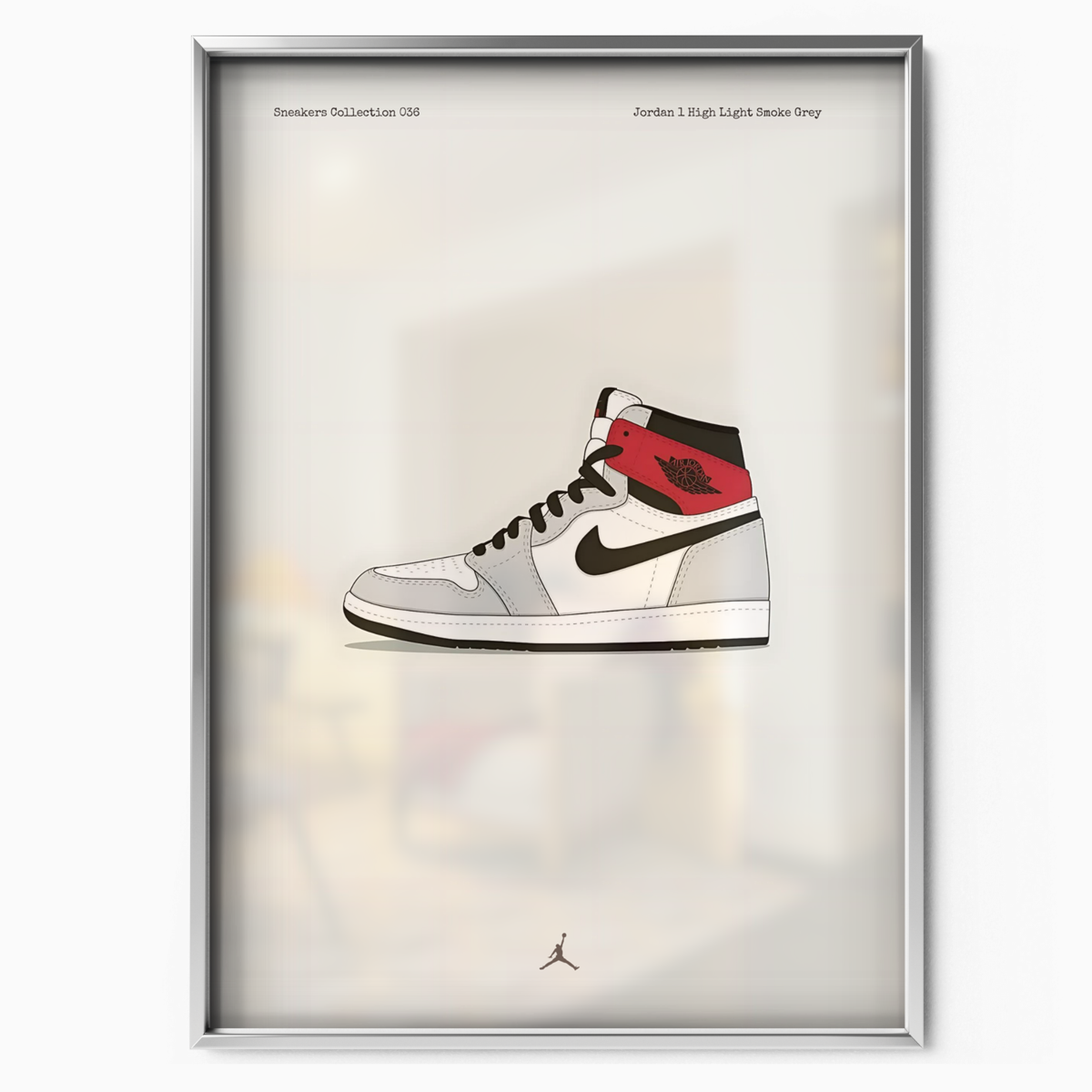 Jordan 1 High Light Smoke Grey