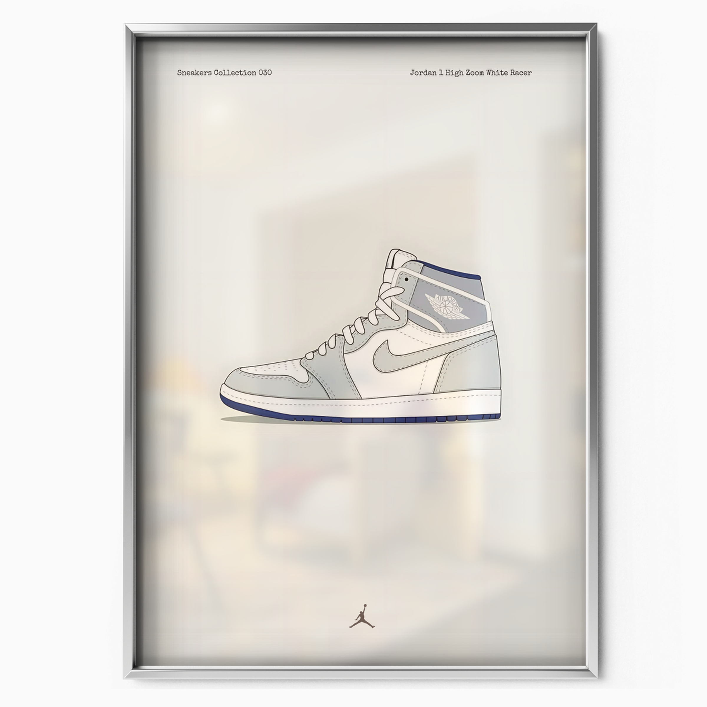 Jordan 1 High Zoom White Racer