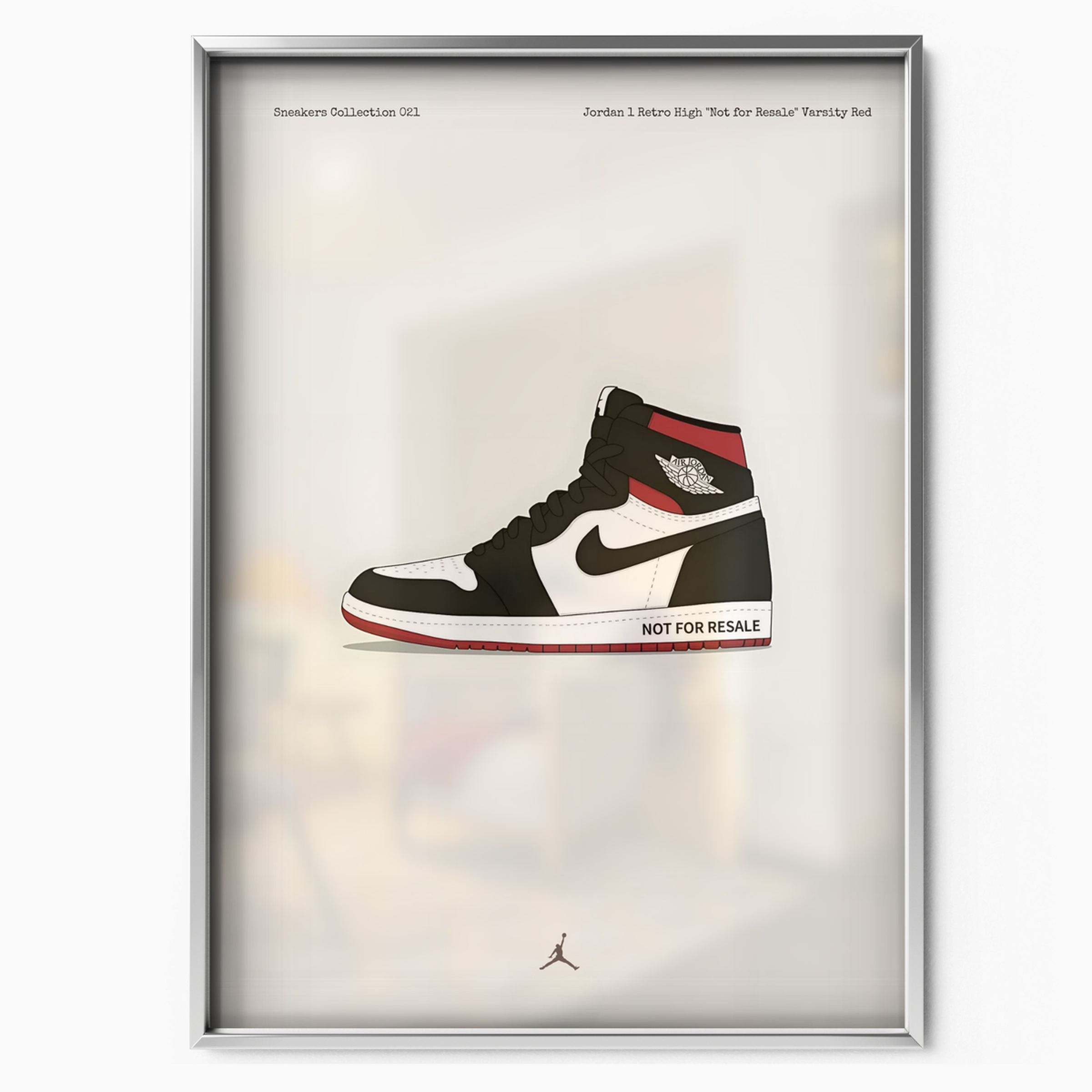 Jordan 1 Retro High 'Not for Resale' Varsity Red