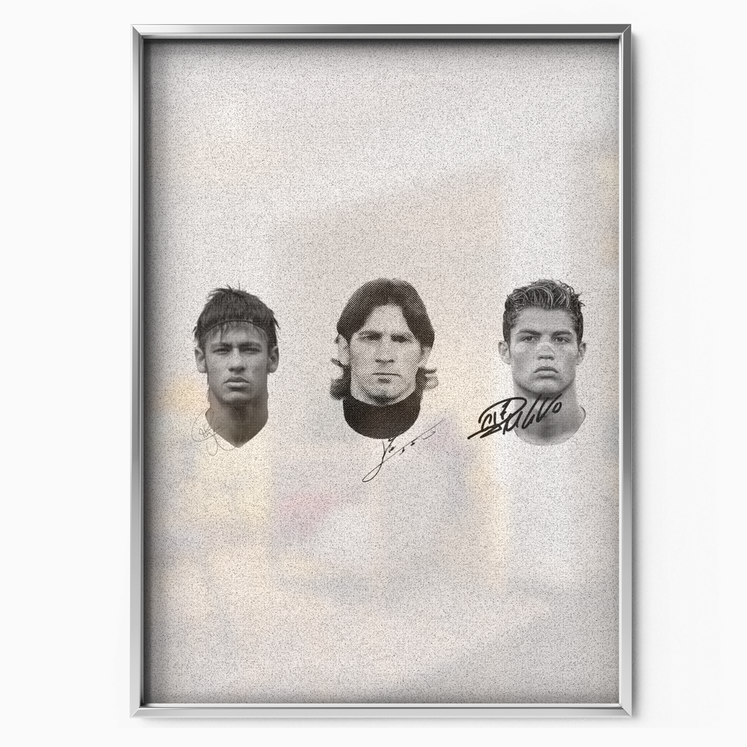 Messi Ronaldo Neymar - Legends Trio Poster