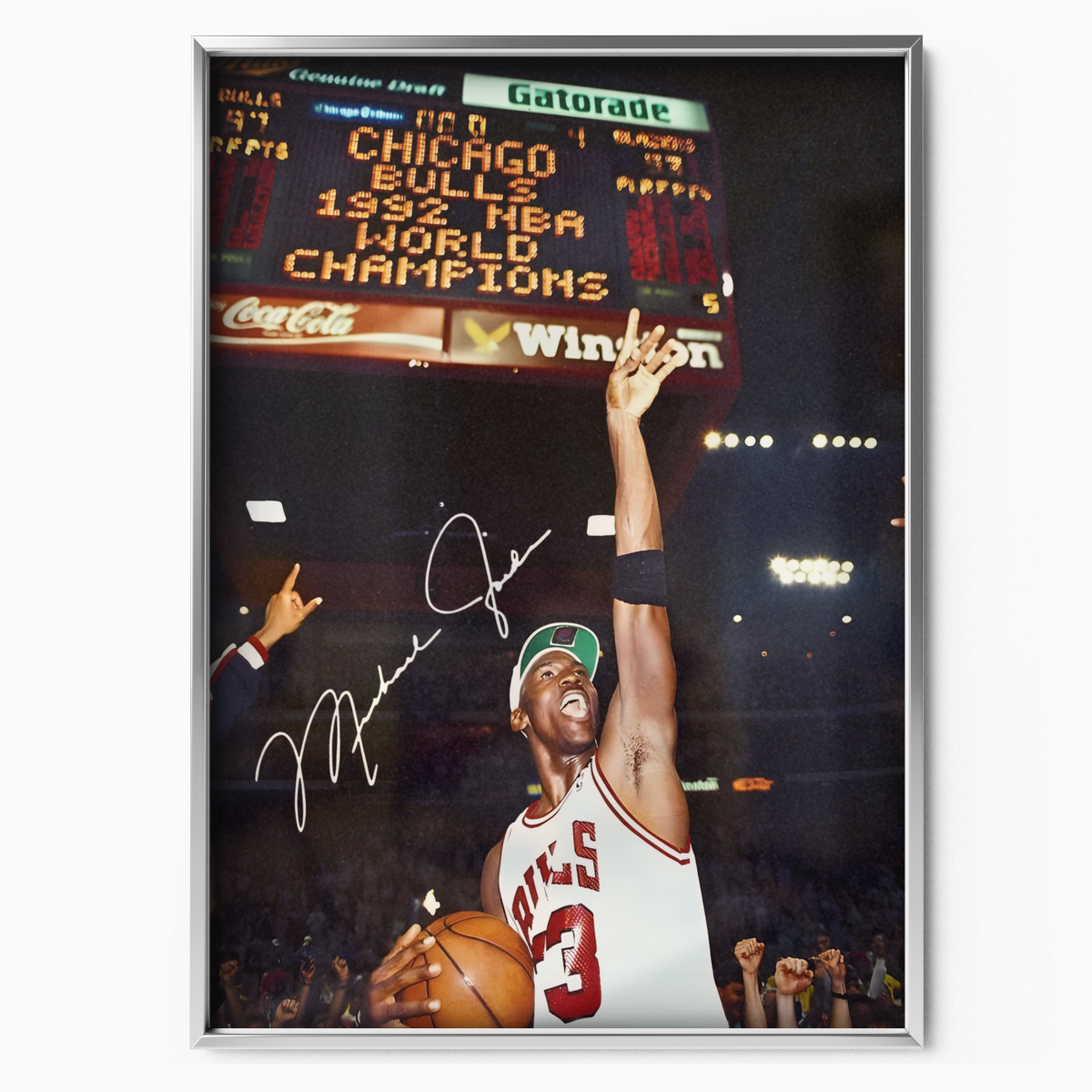 Michael Jordan Chicago Bulls Dunk Moment